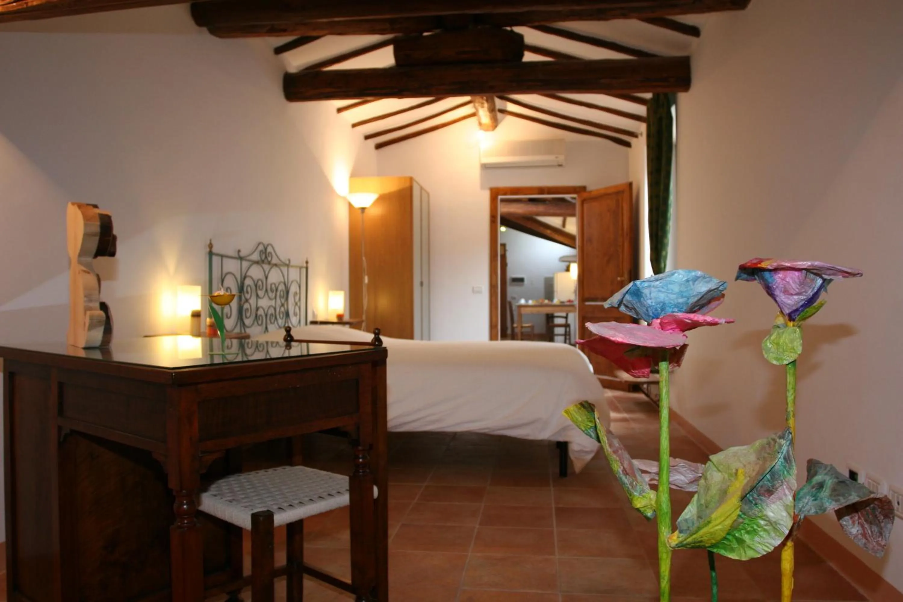 Photo of the whole room, Bed in B&B La Coperta Ricamata