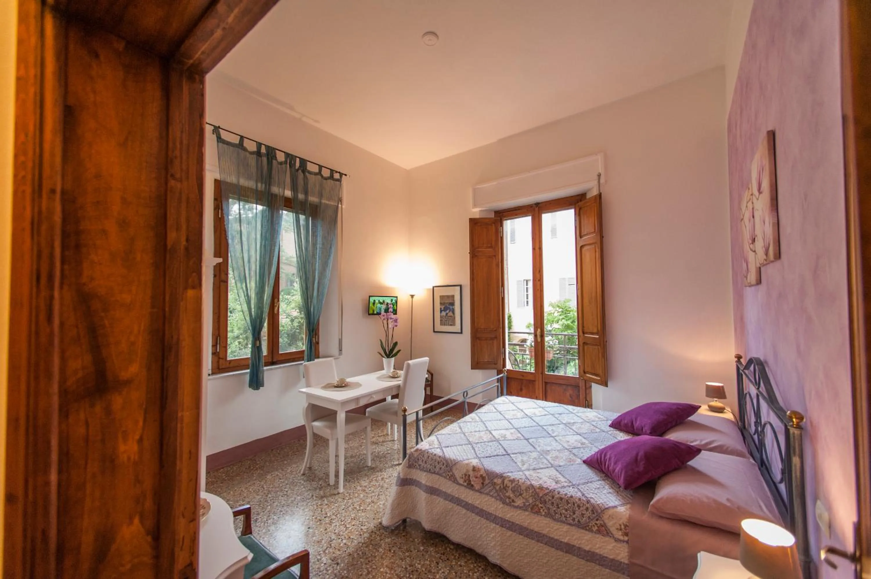 Photo of the whole room, Bed in B&B La Coperta Ricamata