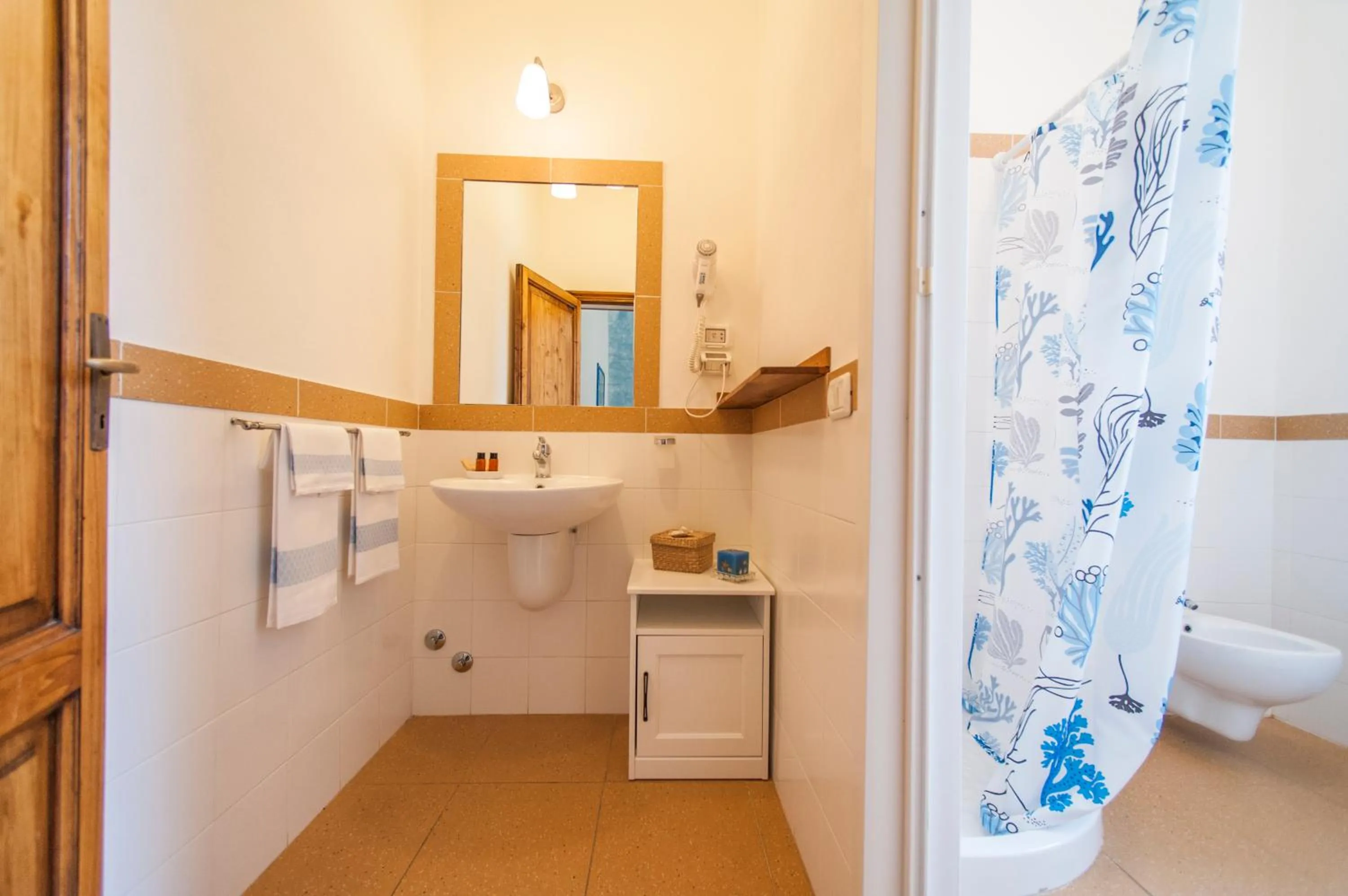 Bathroom in B&B La Coperta Ricamata