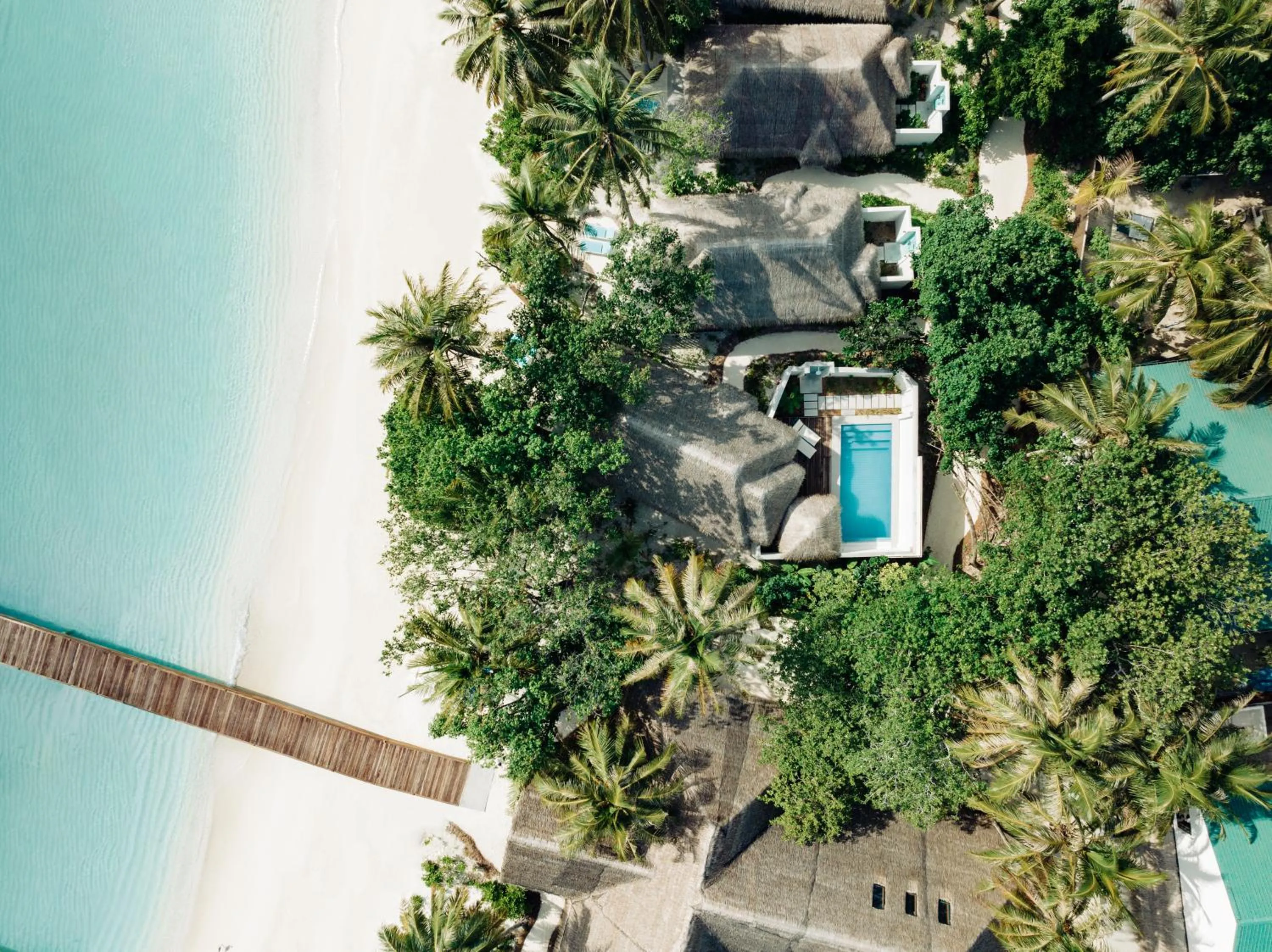 Bird's eye view in Nova Maldives