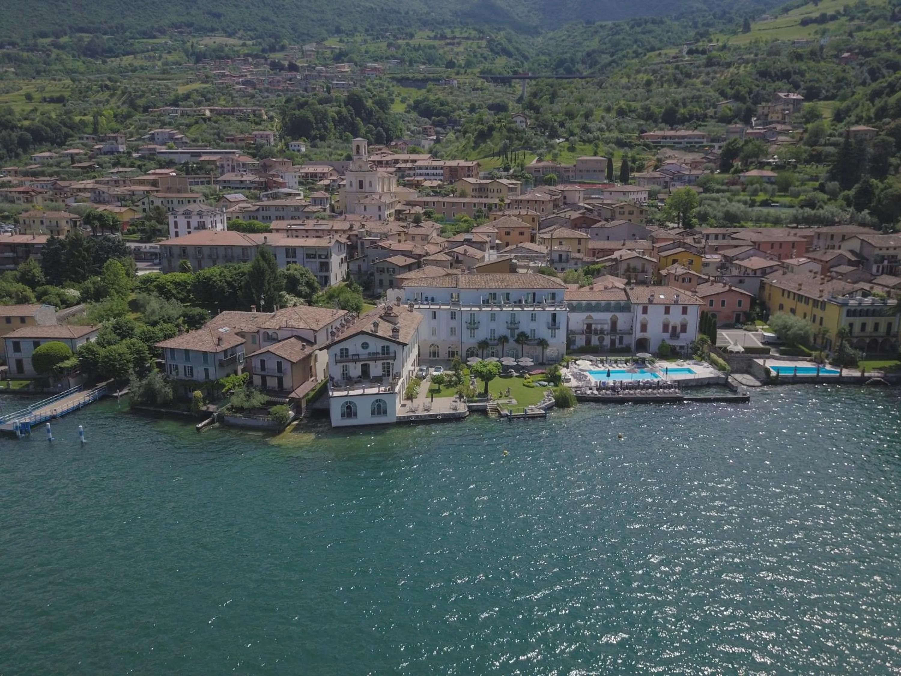 Bird's eye view in Hotel Rivalago