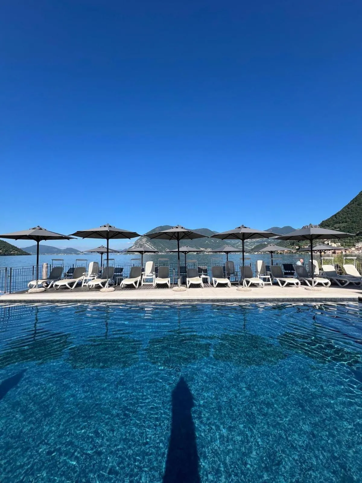 Swimming pool in Hotel Rivalago