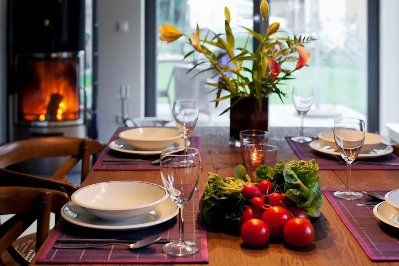 Restaurant/places to eat in FW Huflattich - Sauna, Kamin & Terrasse