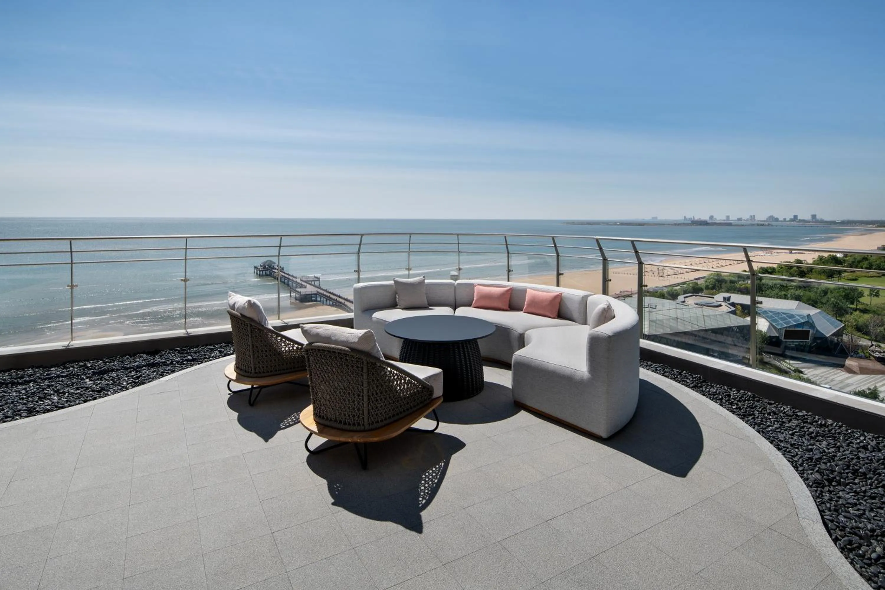 Balcony/Terrace in Qinhuangdao Marriott Resort