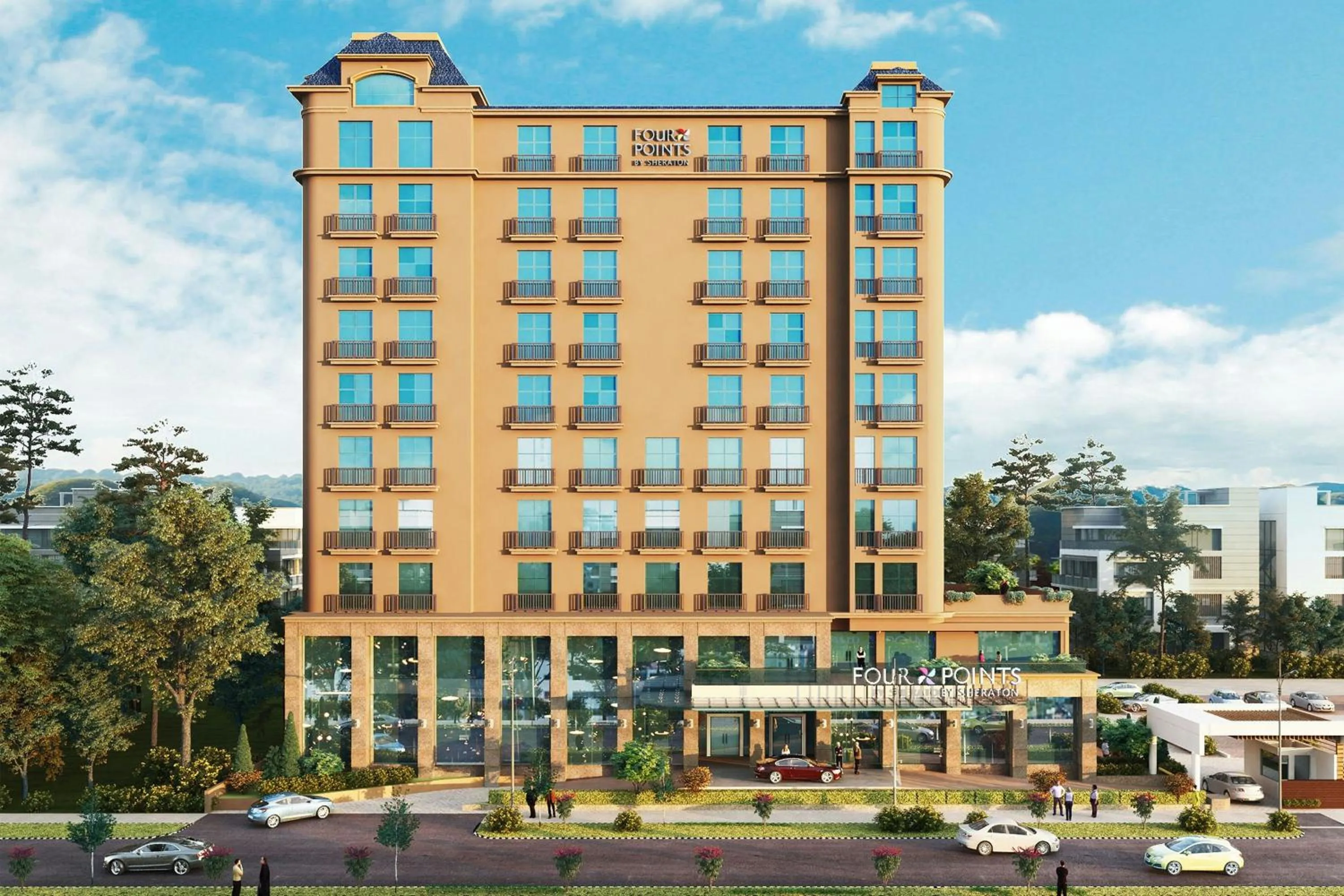 Property building in Four Points by Sheraton Kigali
