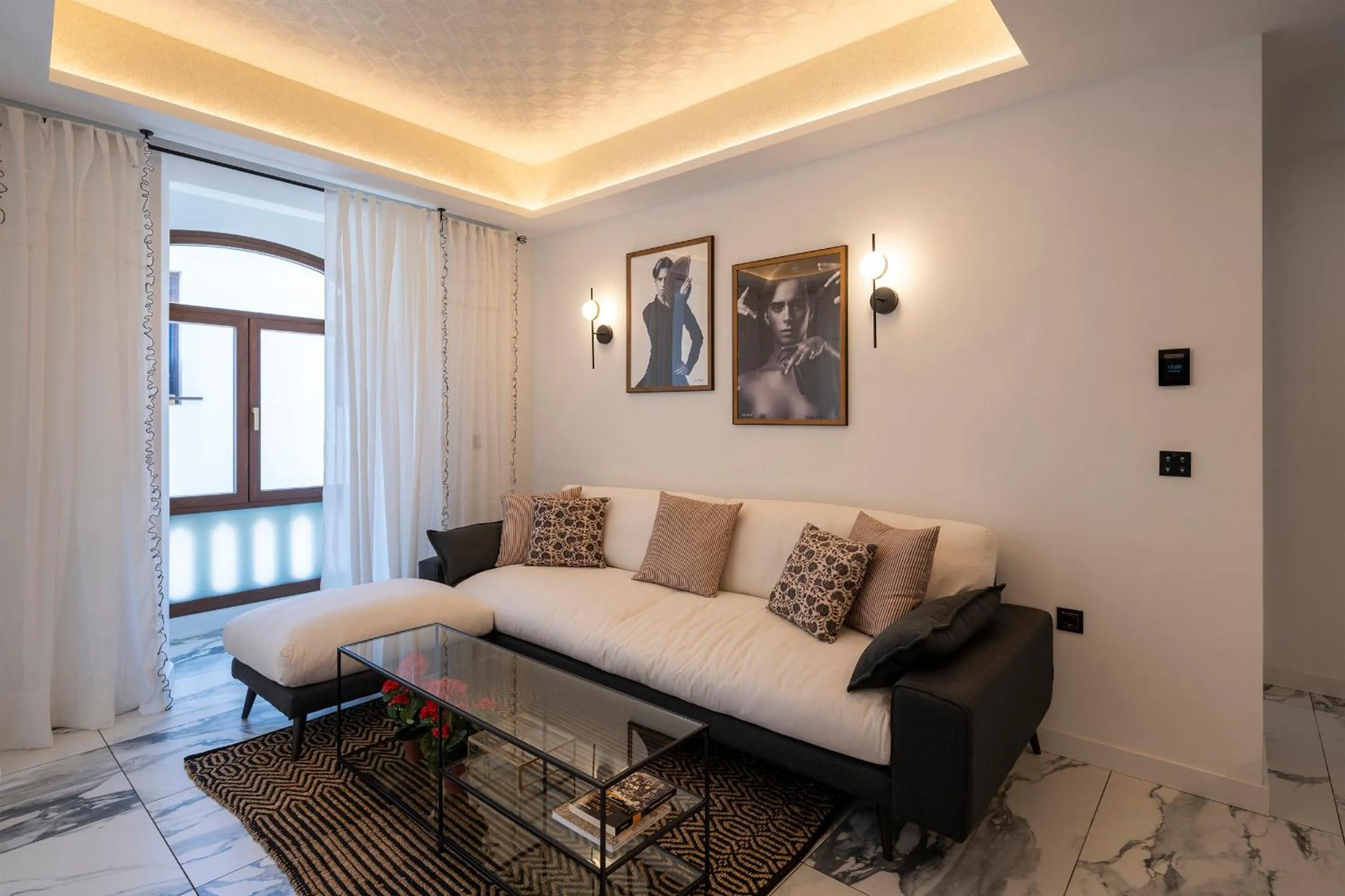 Living room in Palatina Concept Suites