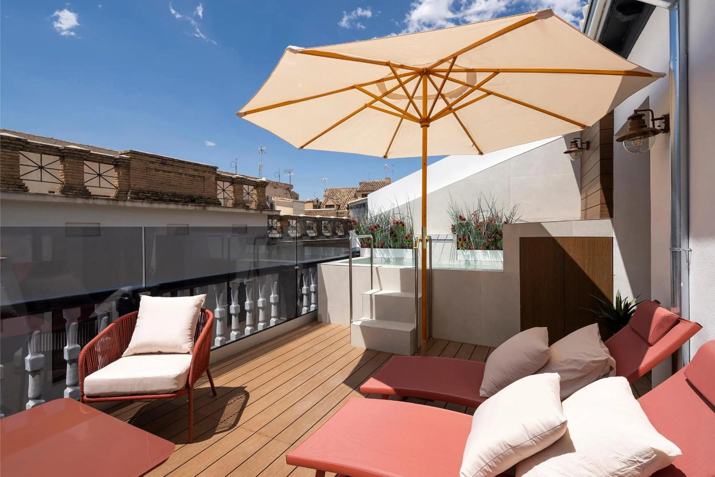 Balcony/Terrace in Palatina Concept Suites