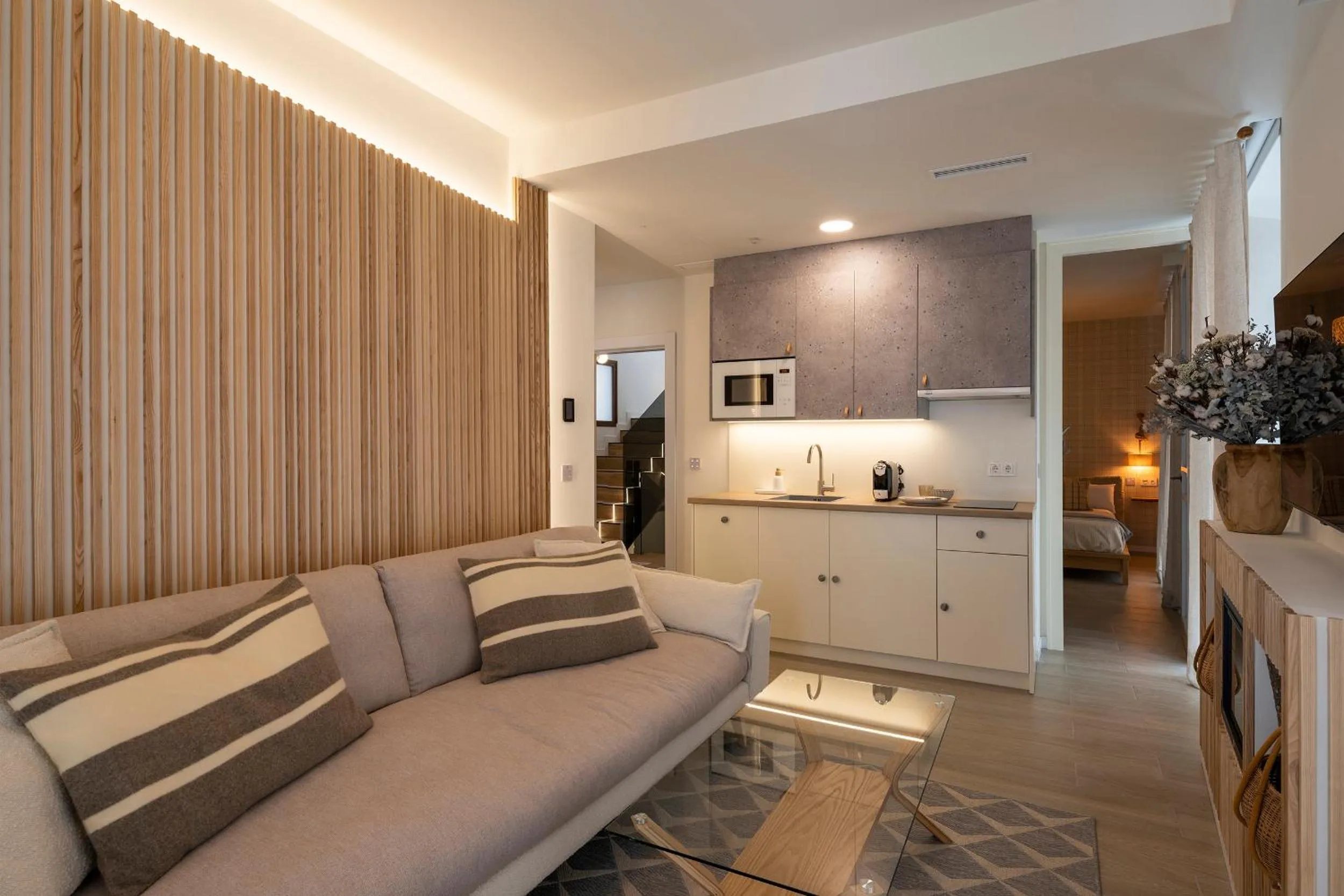 Kitchen or kitchenette in Palatina Concept Suites