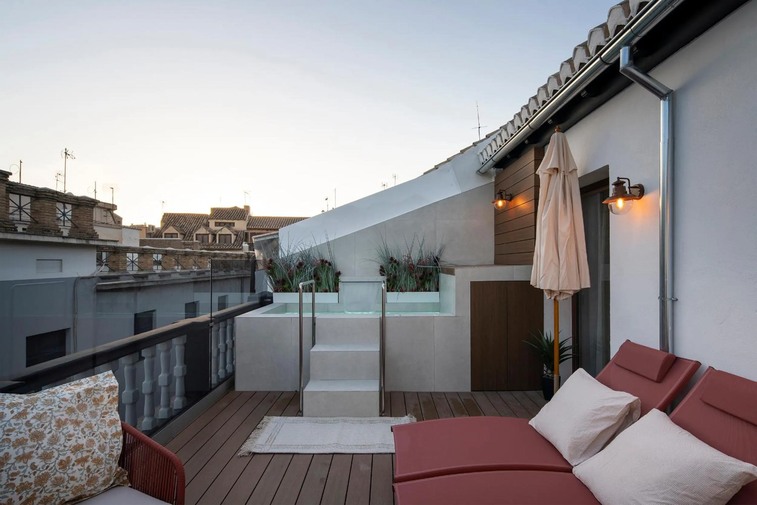 Balcony/Terrace in Palatina Concept Suites