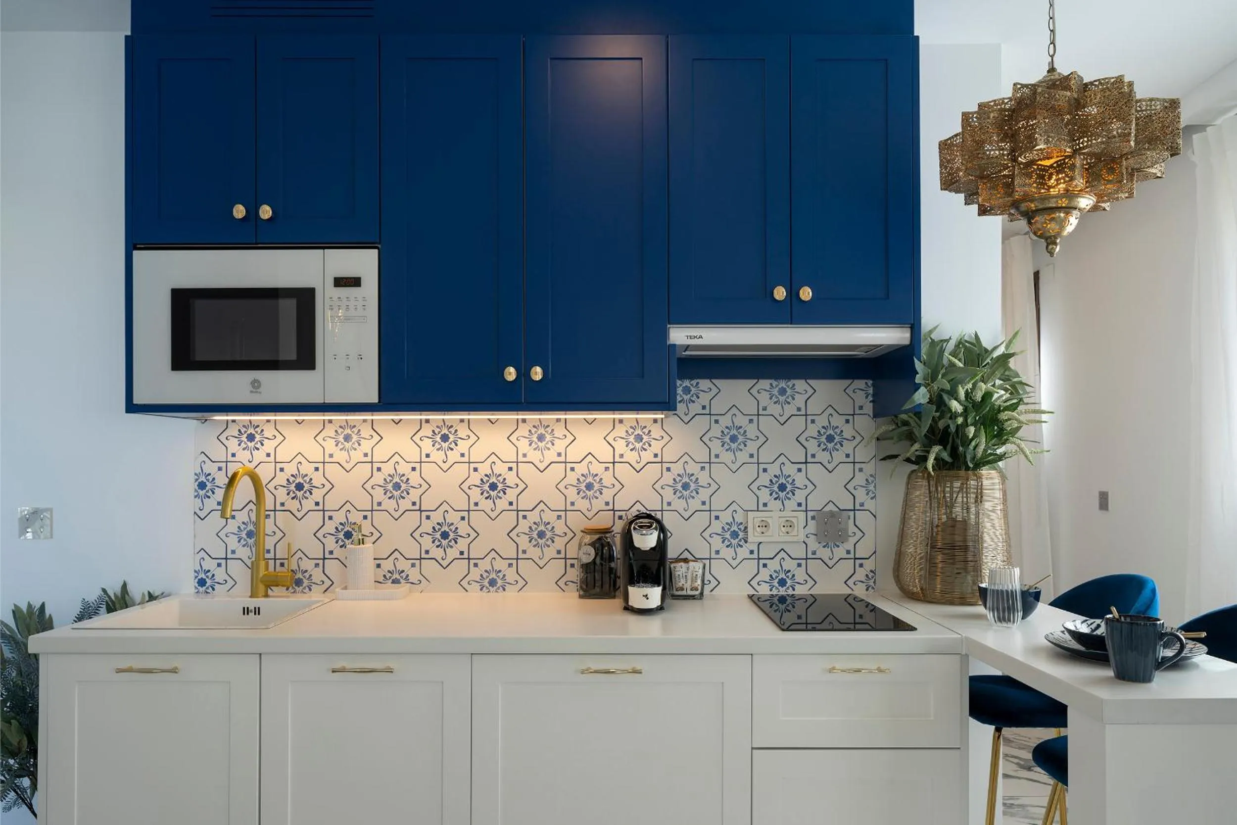 Kitchen or kitchenette in Palatina Concept Suites