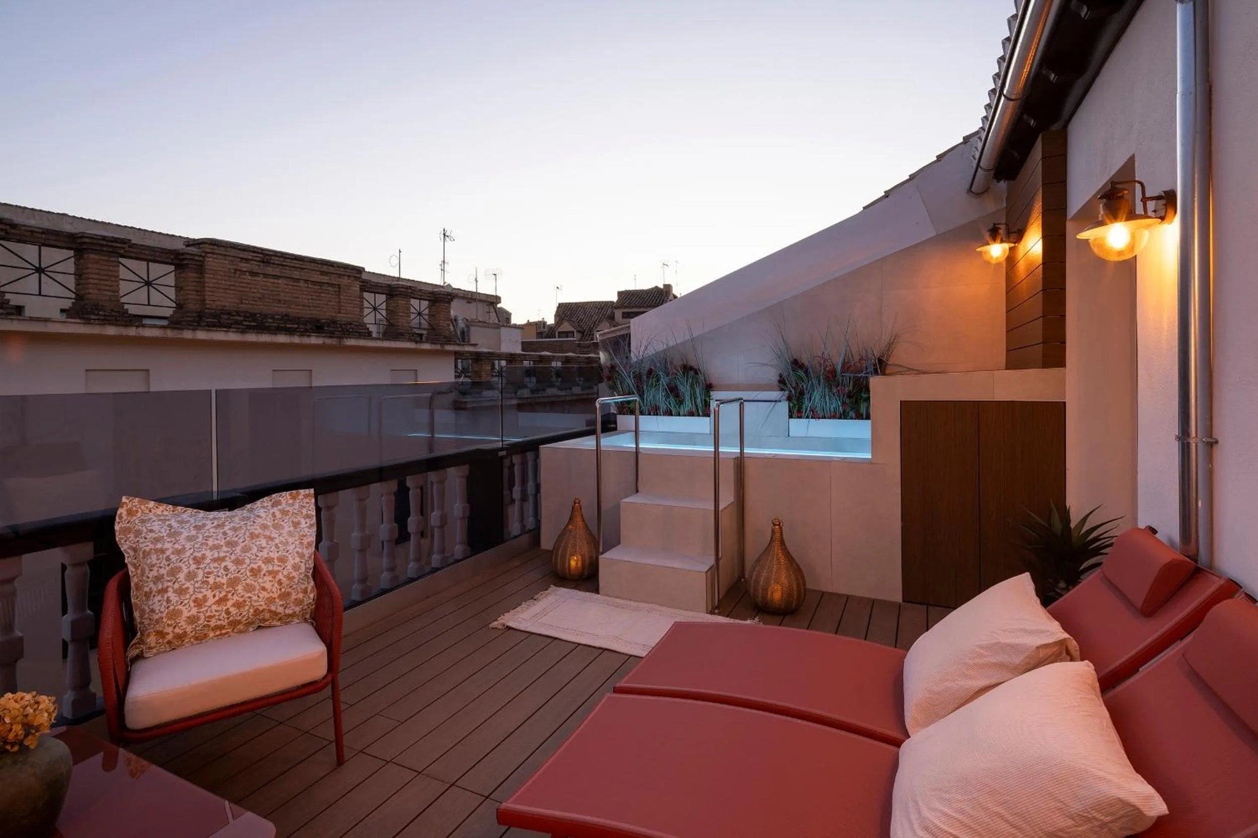 Balcony/Terrace in Palatina Concept Suites