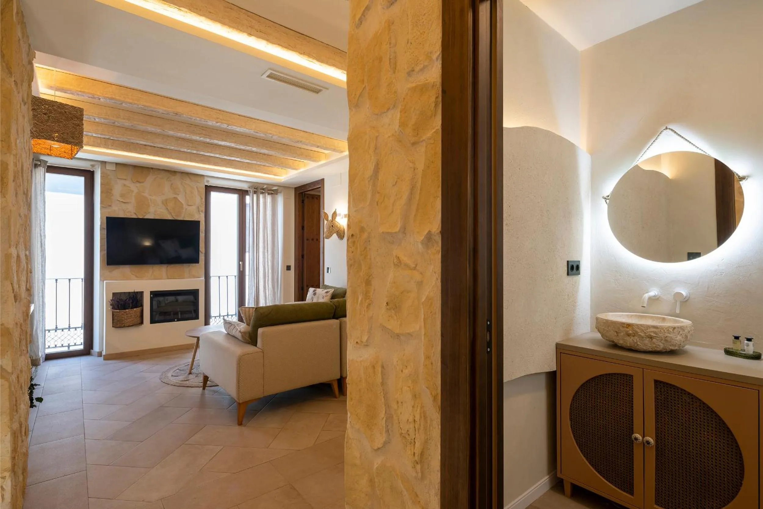 Bathroom in Palatina Concept Suites