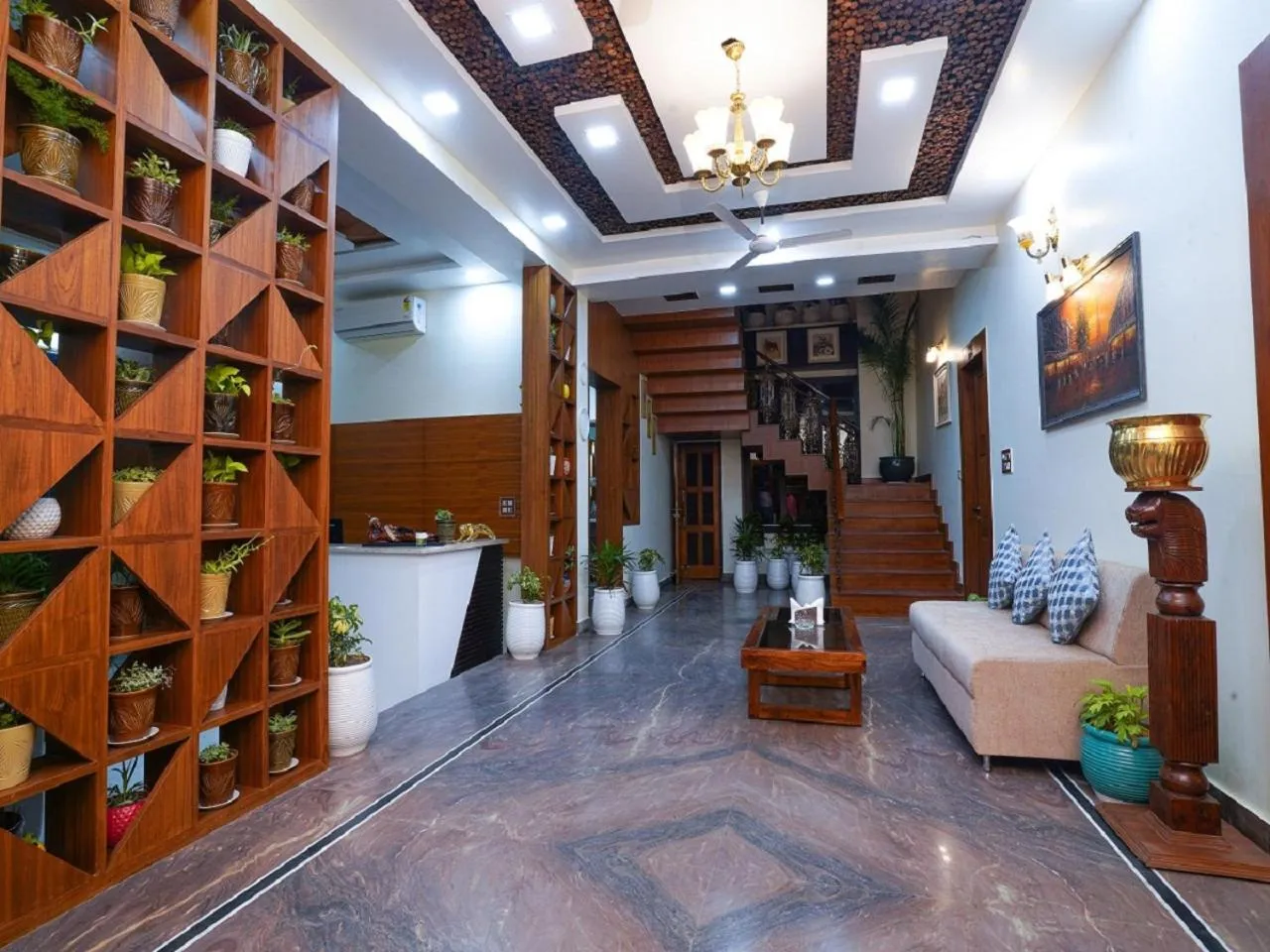 Lobby or reception in Matoshree Club and Resort