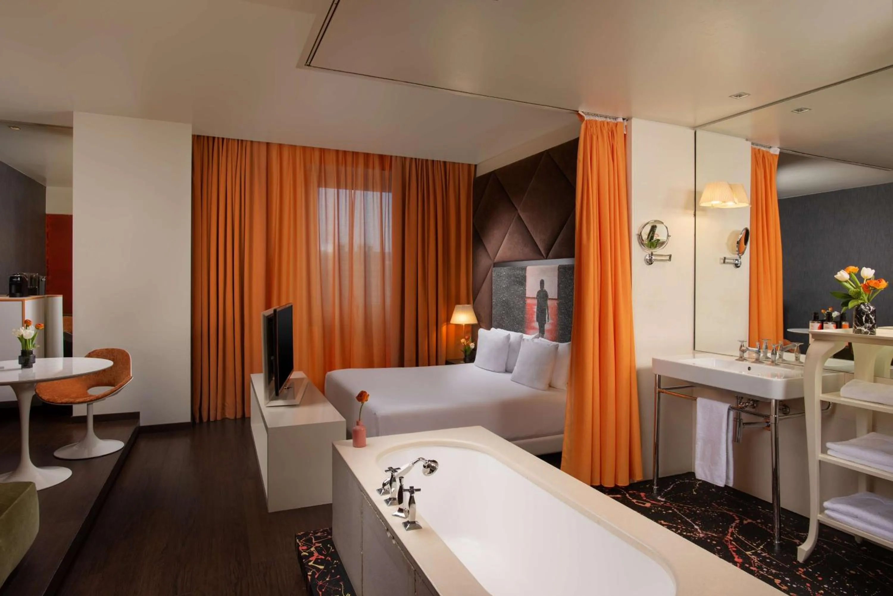 Bedroom, Bed in Nhow Milan