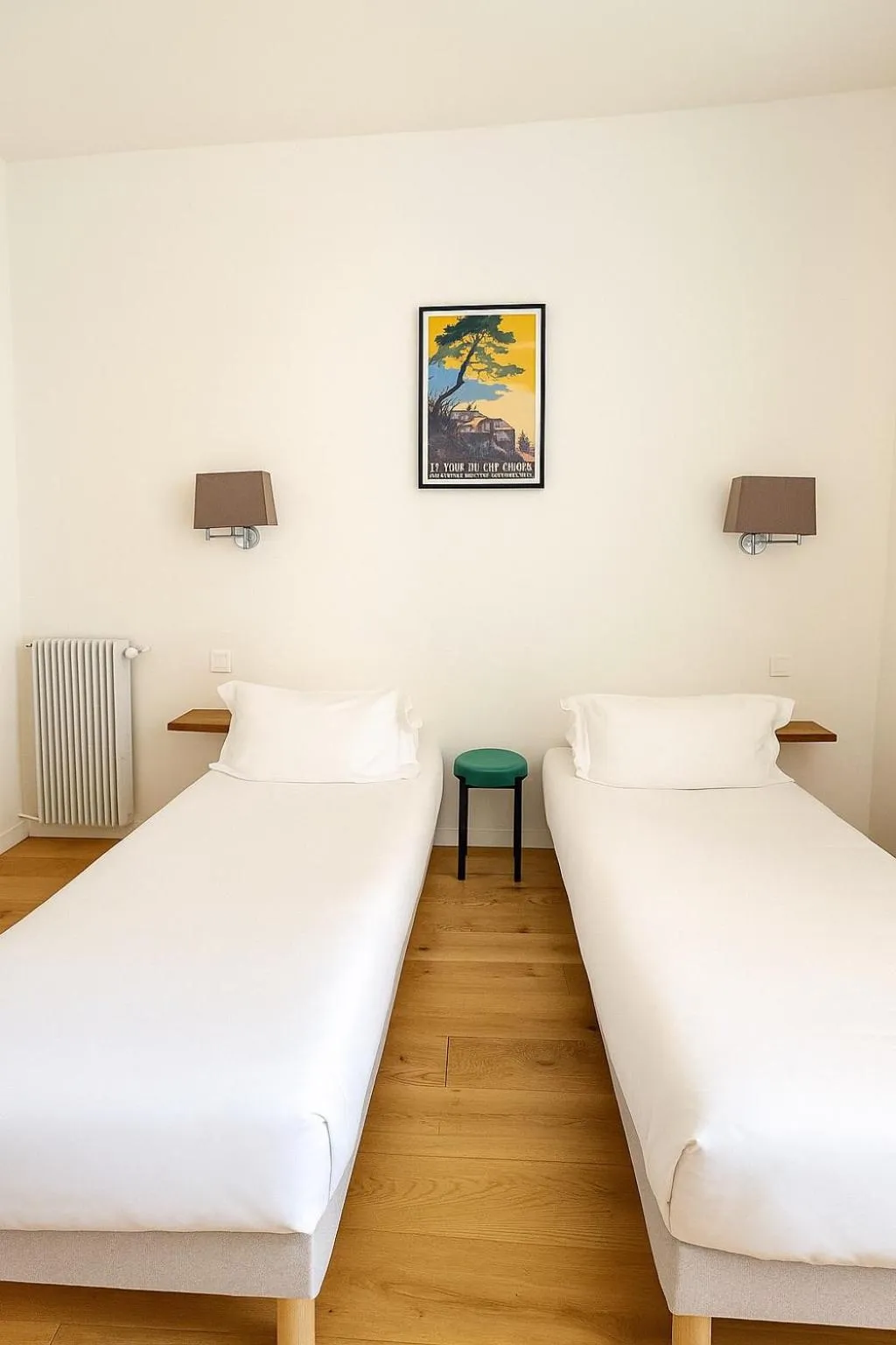 Bed in Hôtel Posta Vecchia