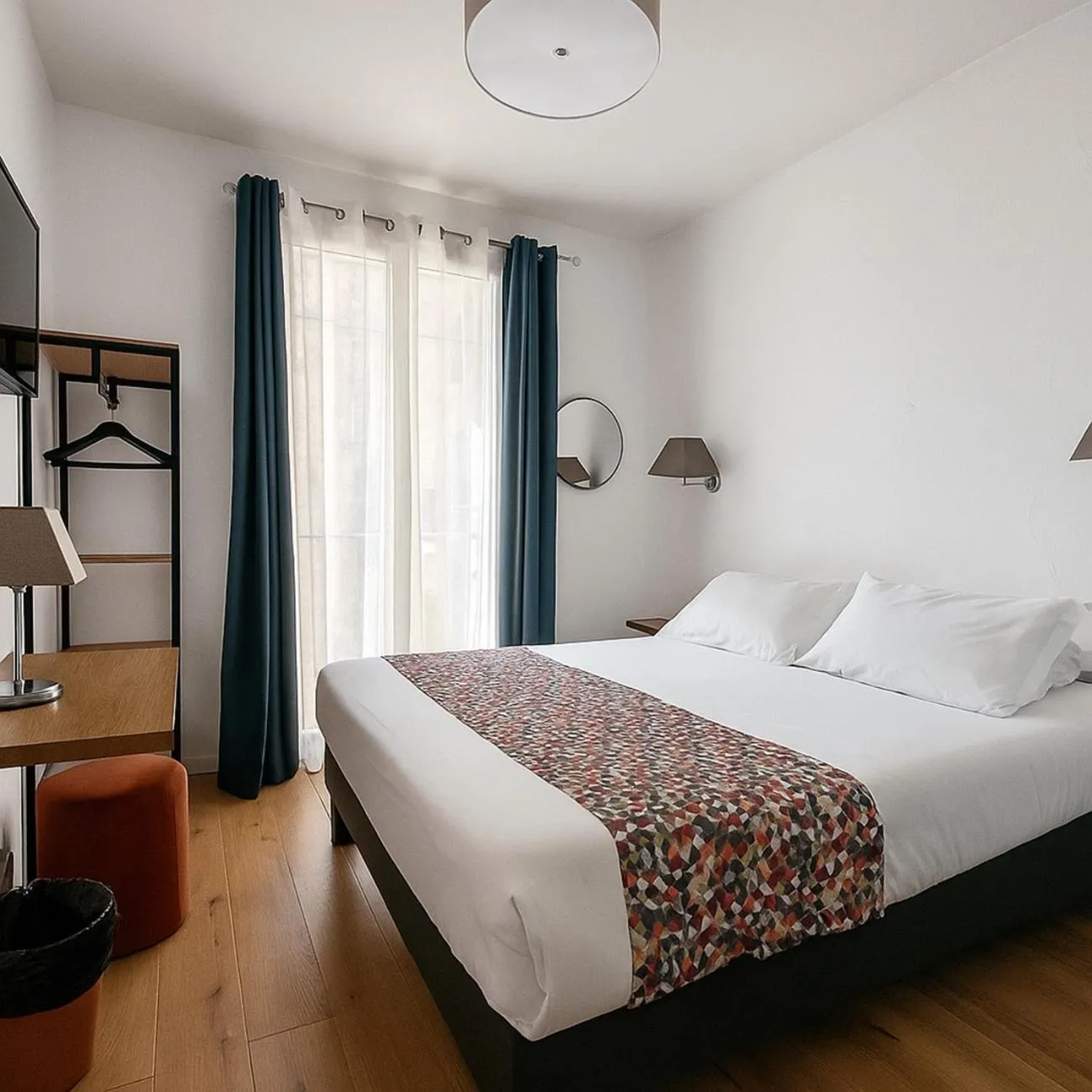 Bedroom, Bed in Hôtel Posta Vecchia