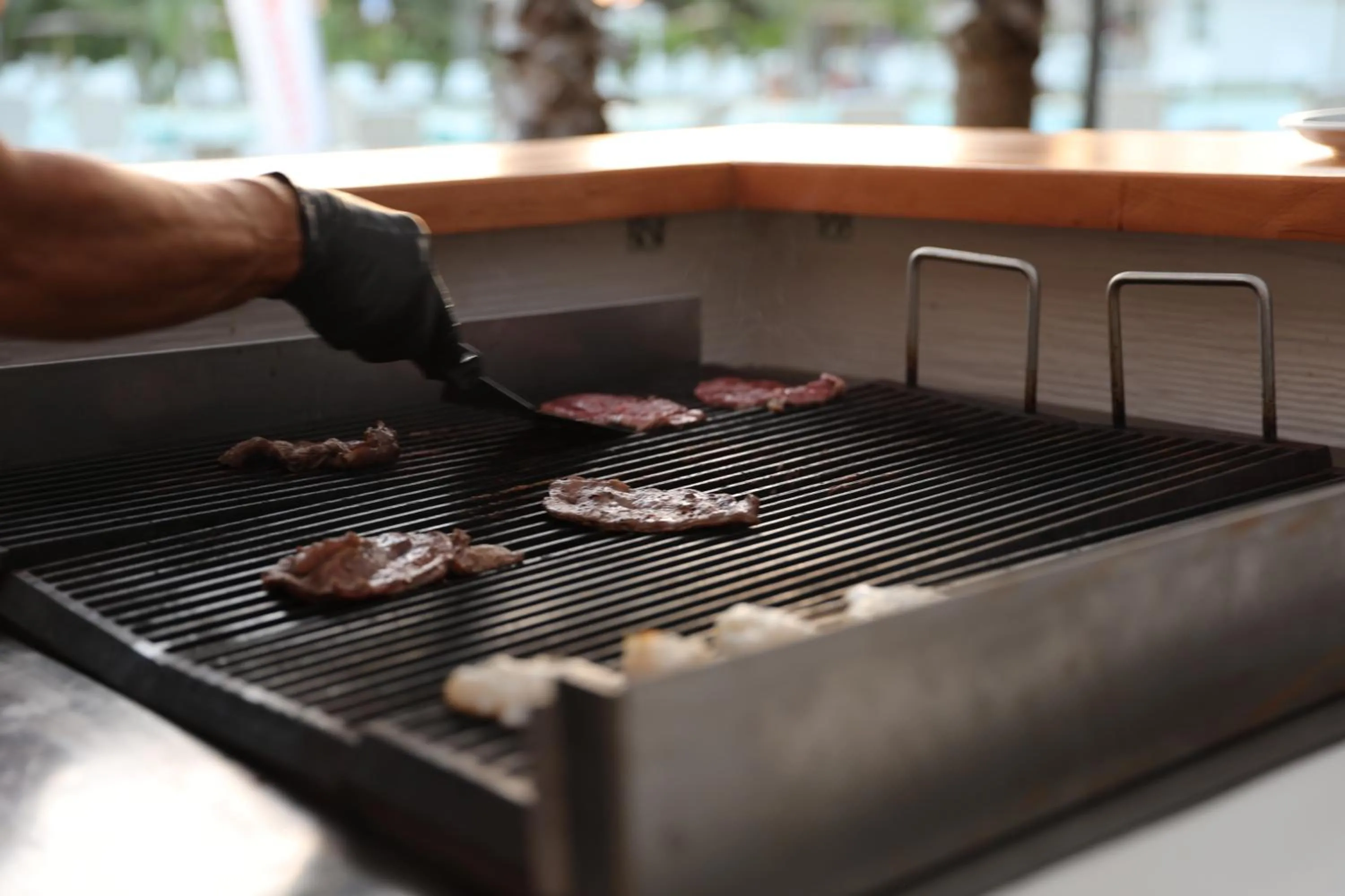 BBQ facilities in Resort Acqua di Venere