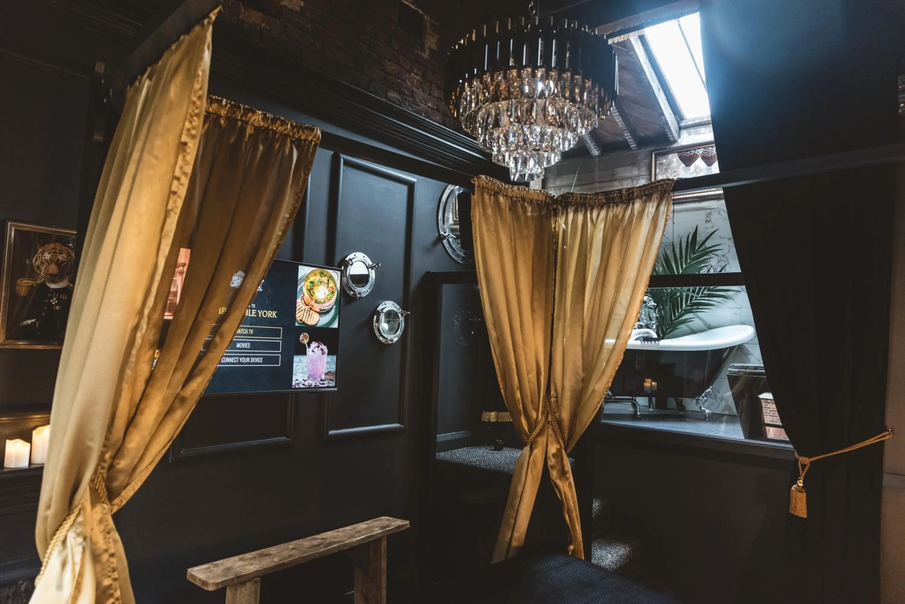 Bed in Impossible Motel