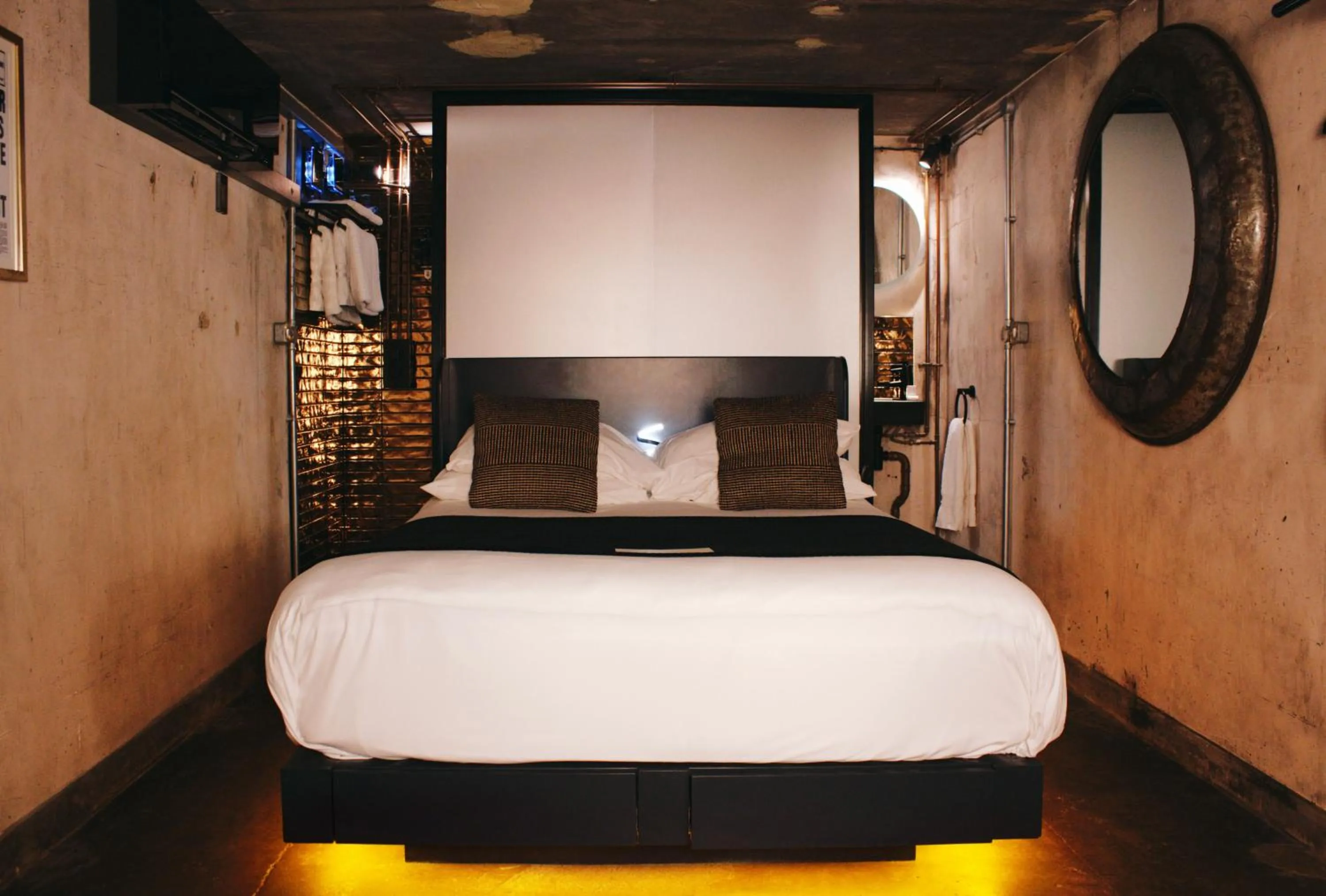 Bed in Impossible Motel