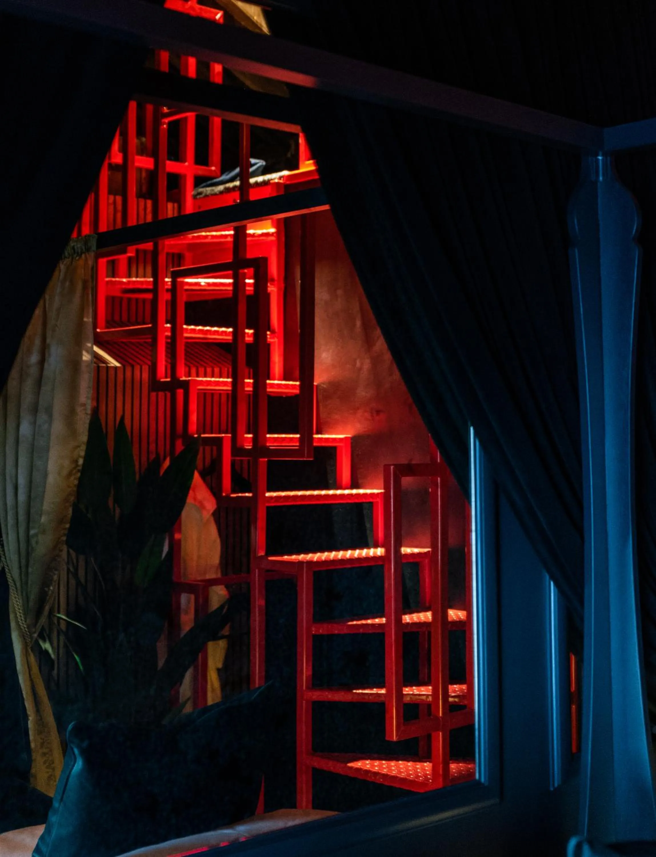 Decorative detail in Impossible Motel