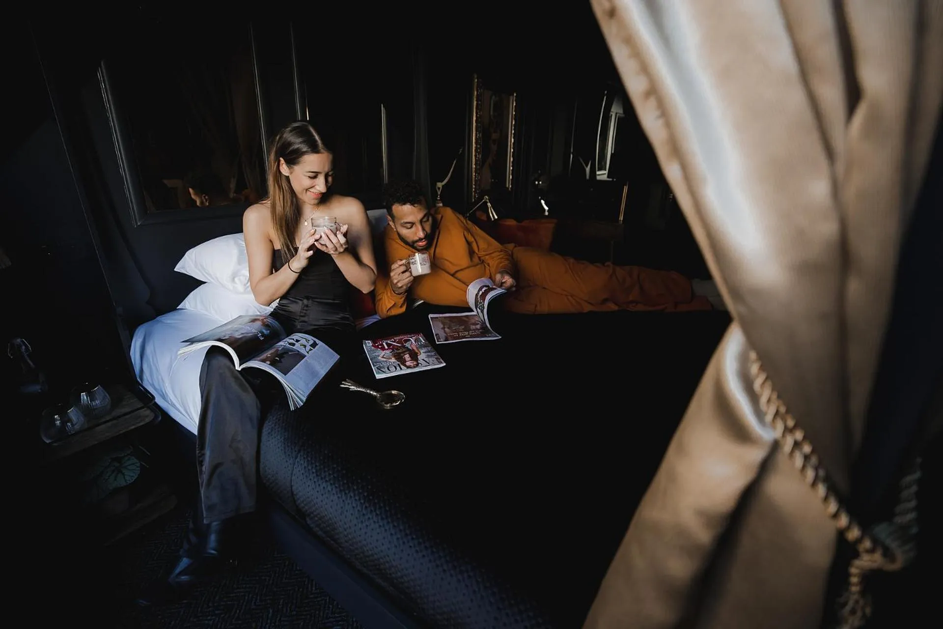 Bed in Impossible Motel