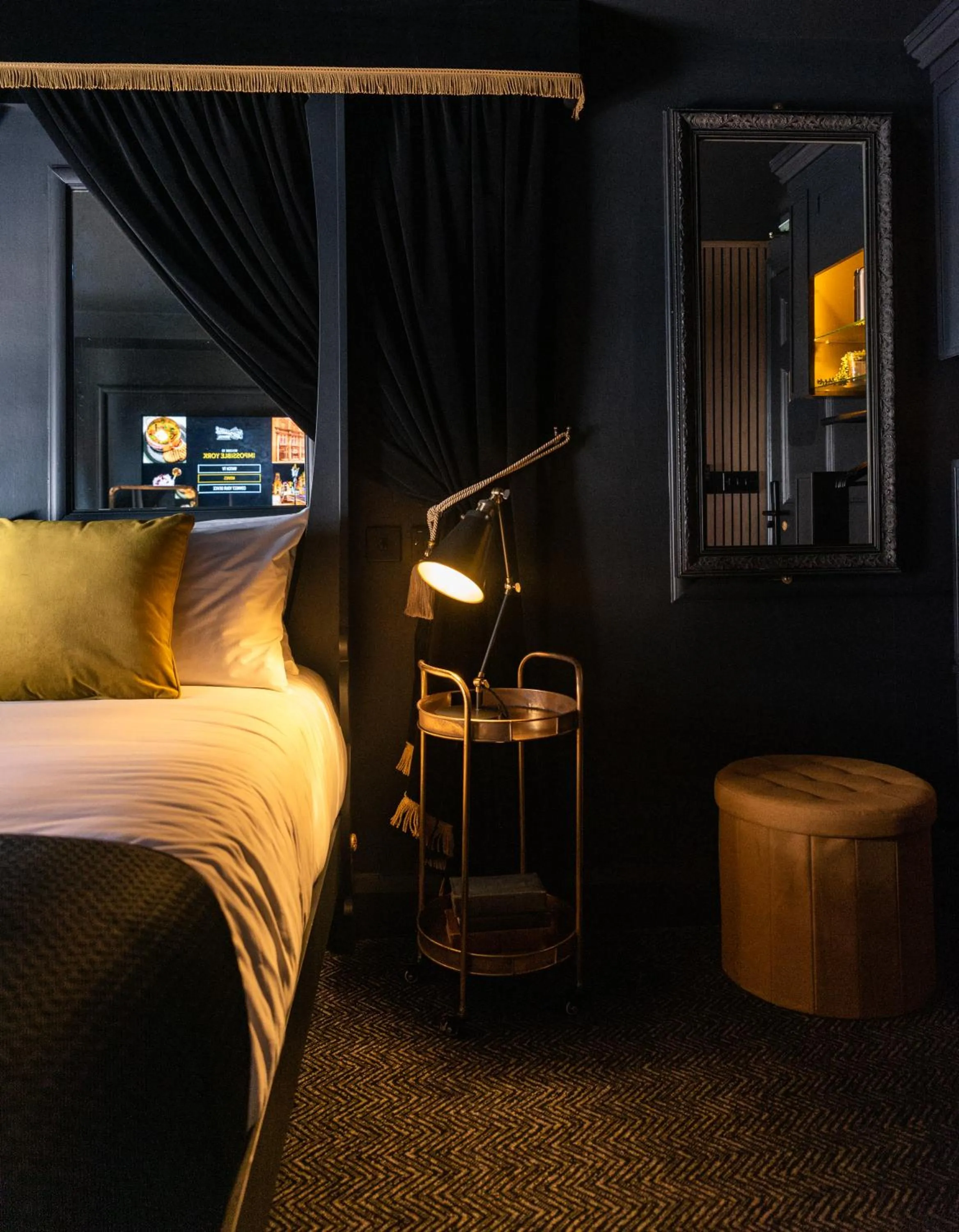 Bed in Impossible Motel