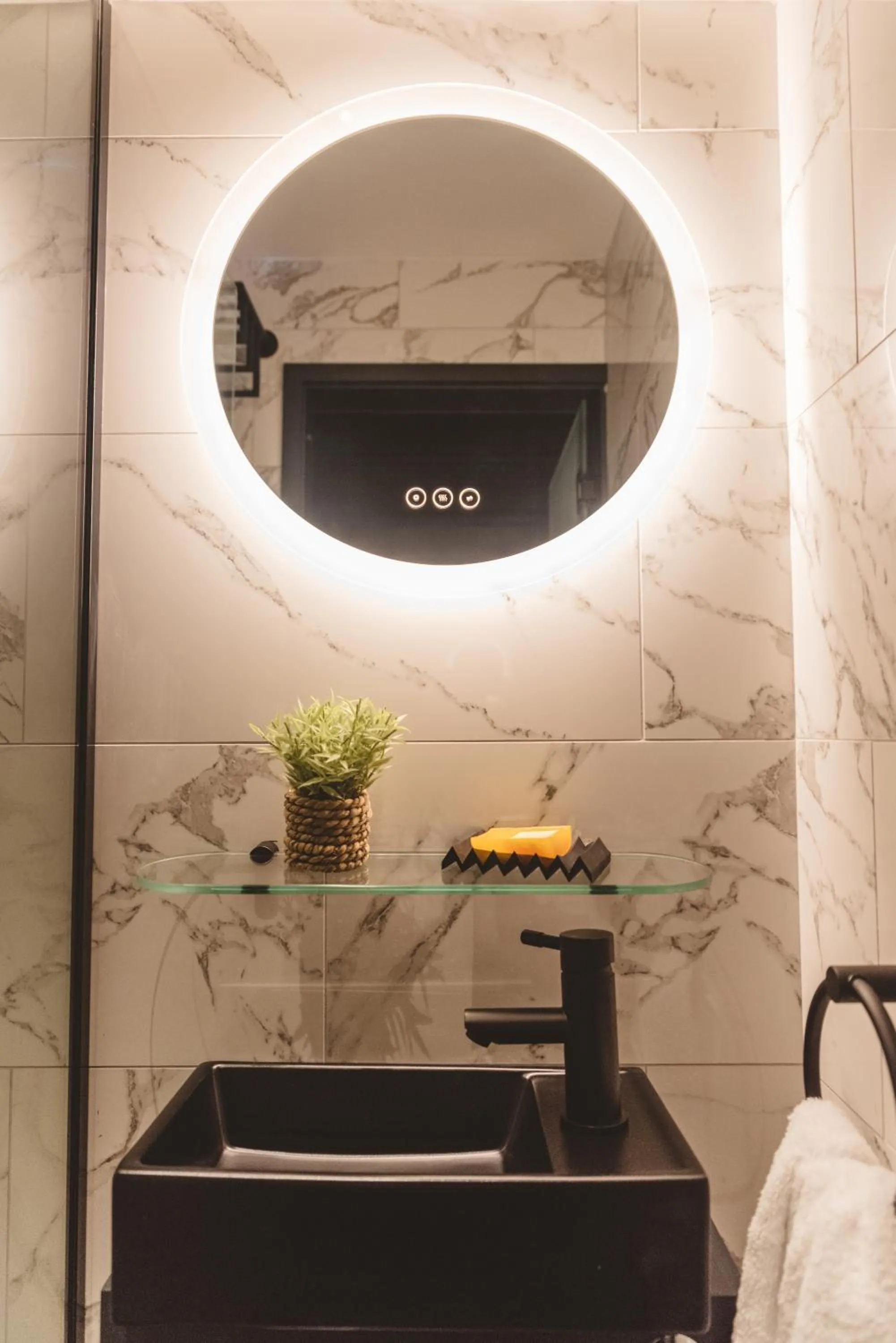 Shower in Impossible Motel