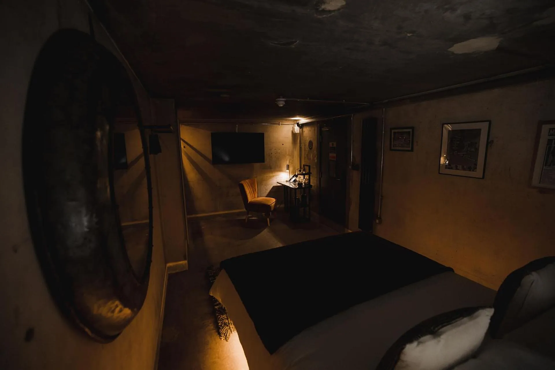 Bed in Impossible Motel