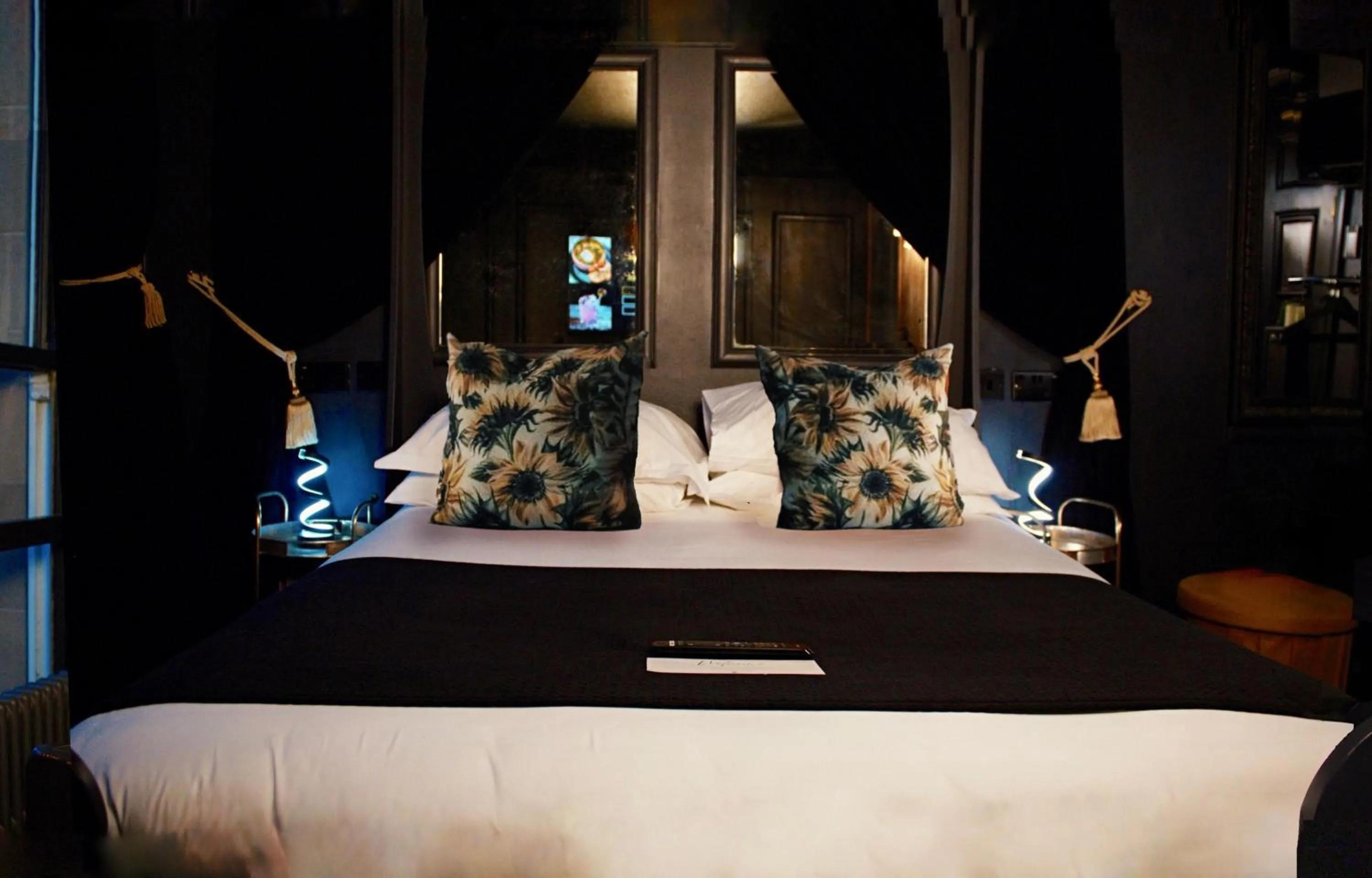 Bed in Impossible Motel