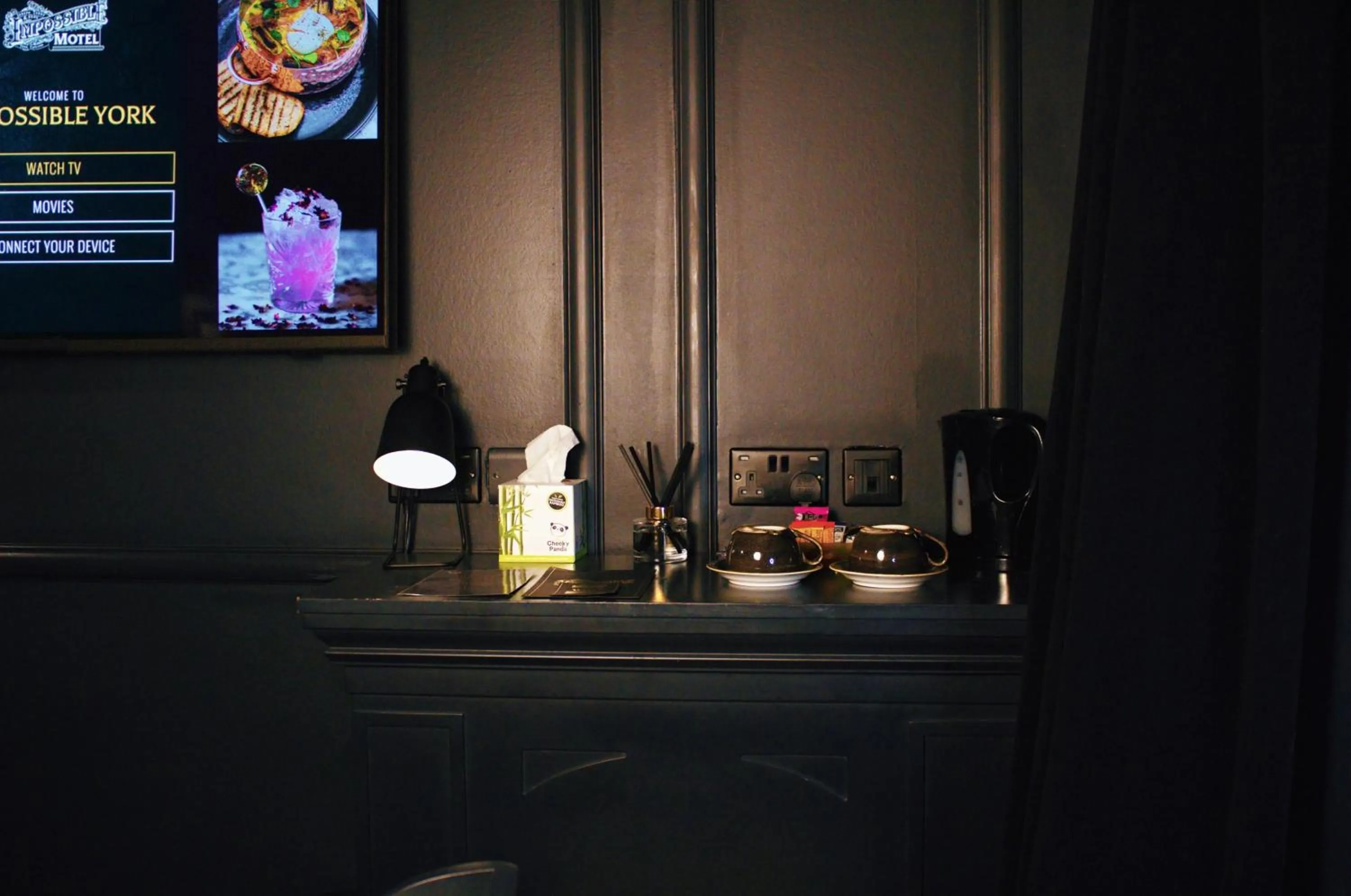 Coffee/tea facilities in Impossible Motel