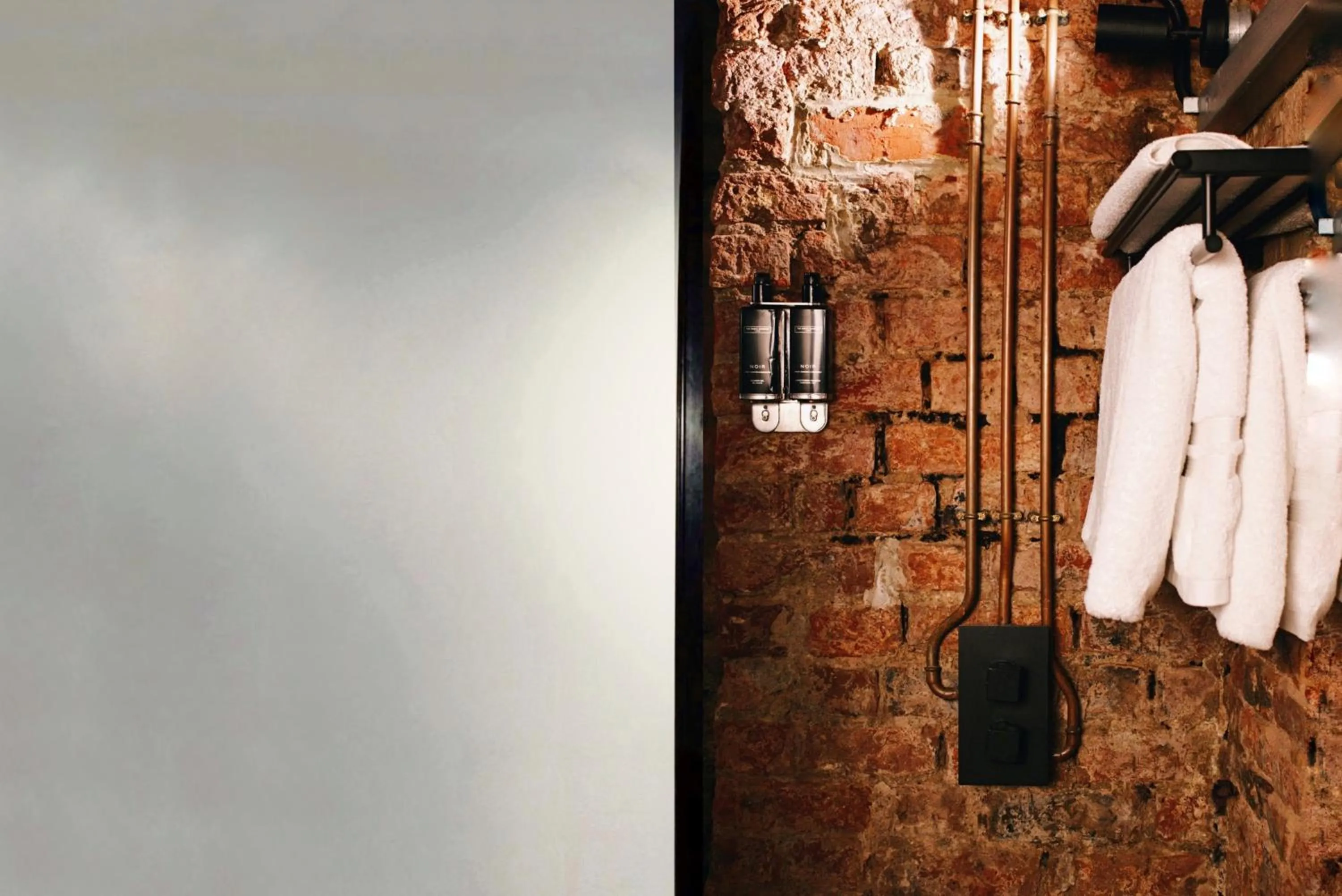 Shower in Impossible Motel