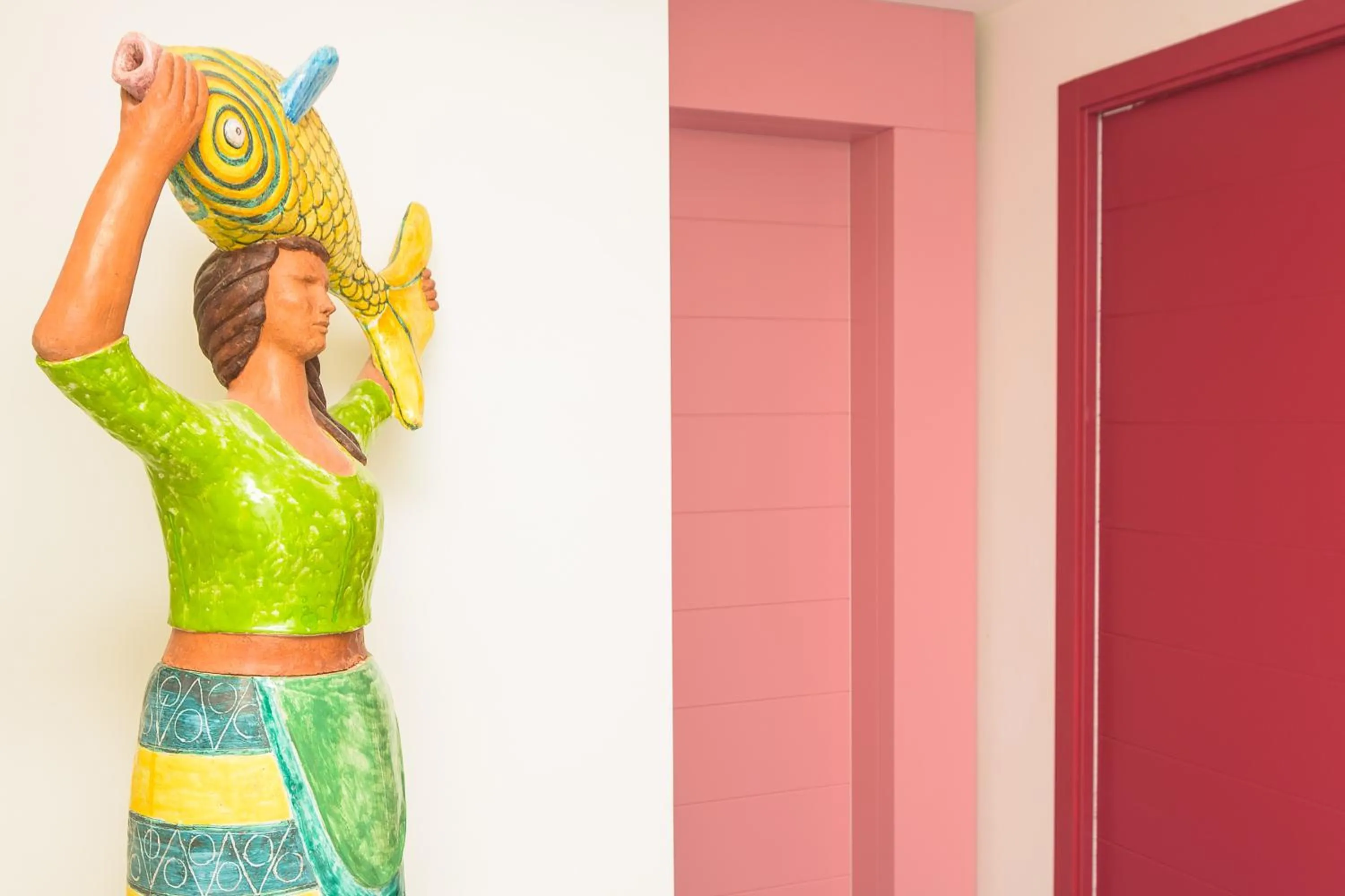 Decorative detail in Hotel Torre Sant'Angelo