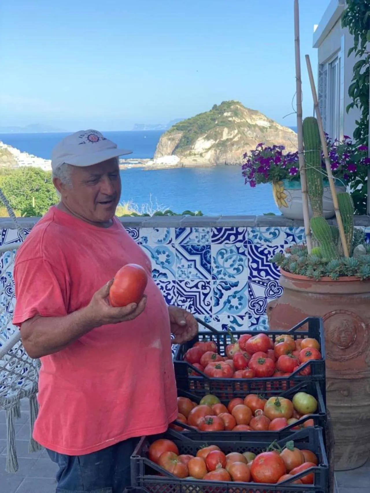 Sea view in Hotel Torre Sant'Angelo