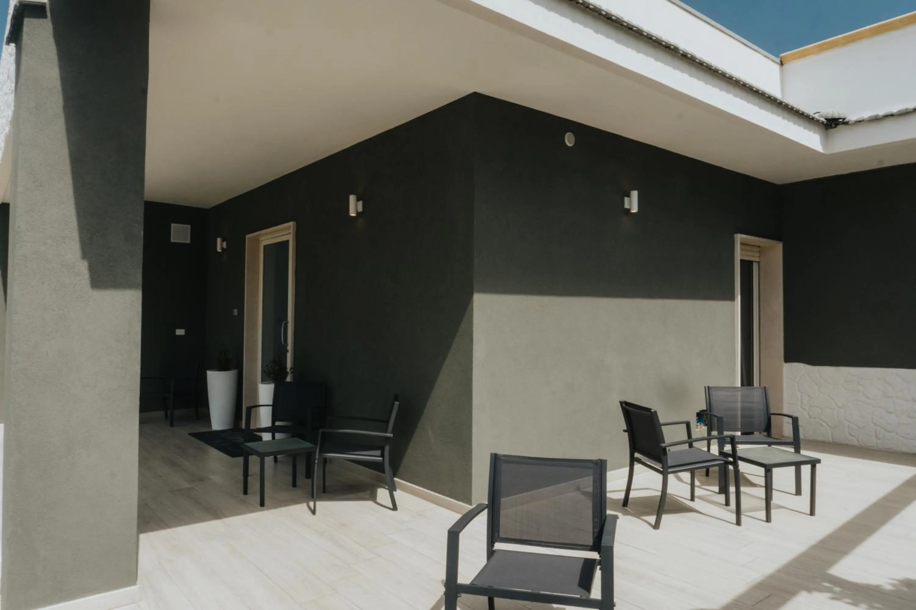 Patio in Harmony Guest House