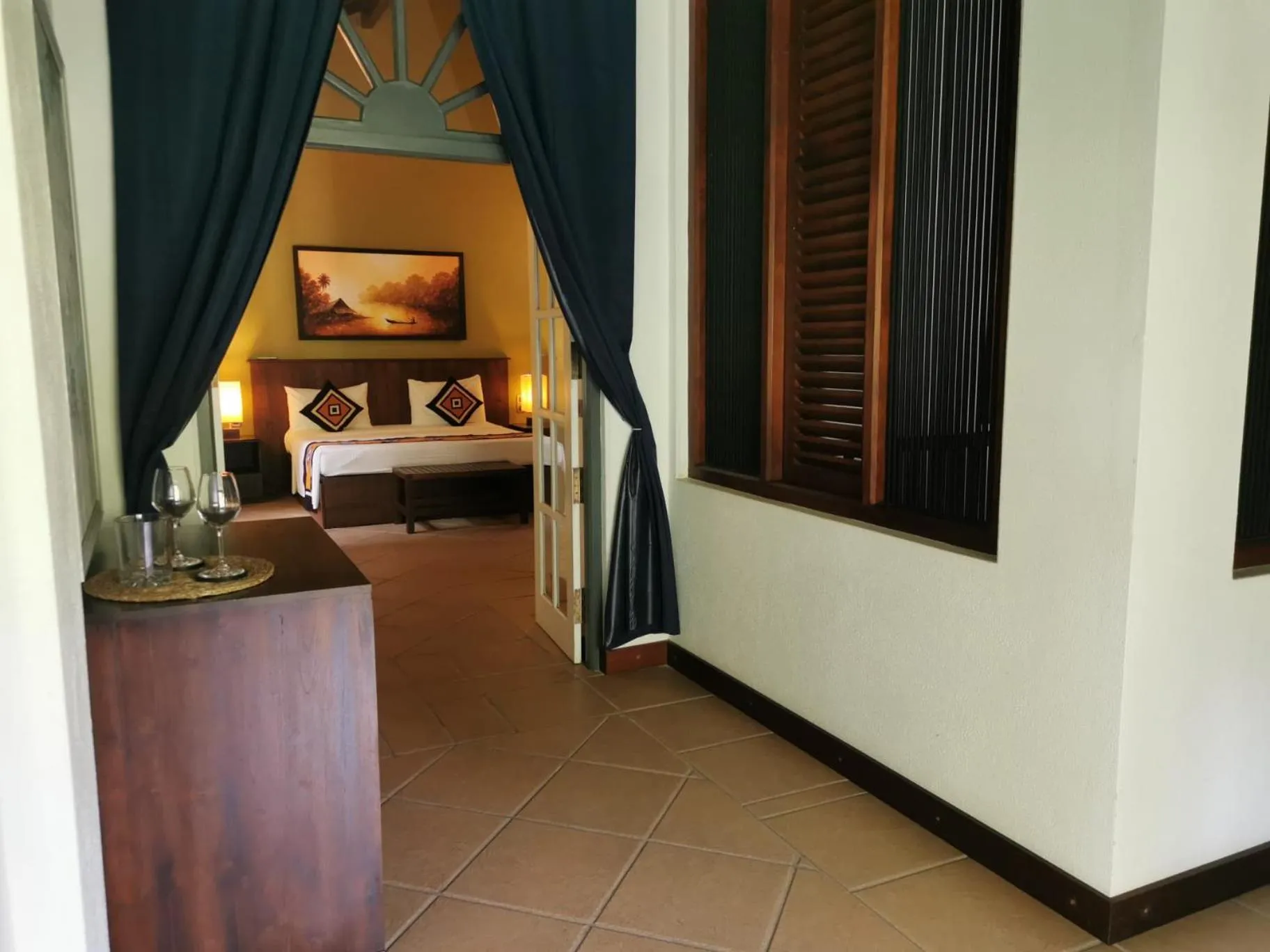 Bedroom in The Villa Green Inn