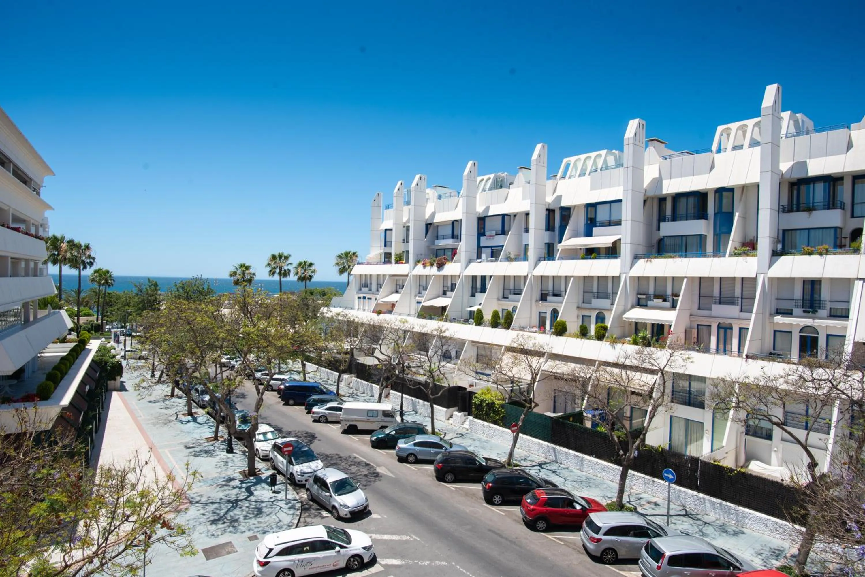 Sea view in Apartamento en Milla Oro Marbella