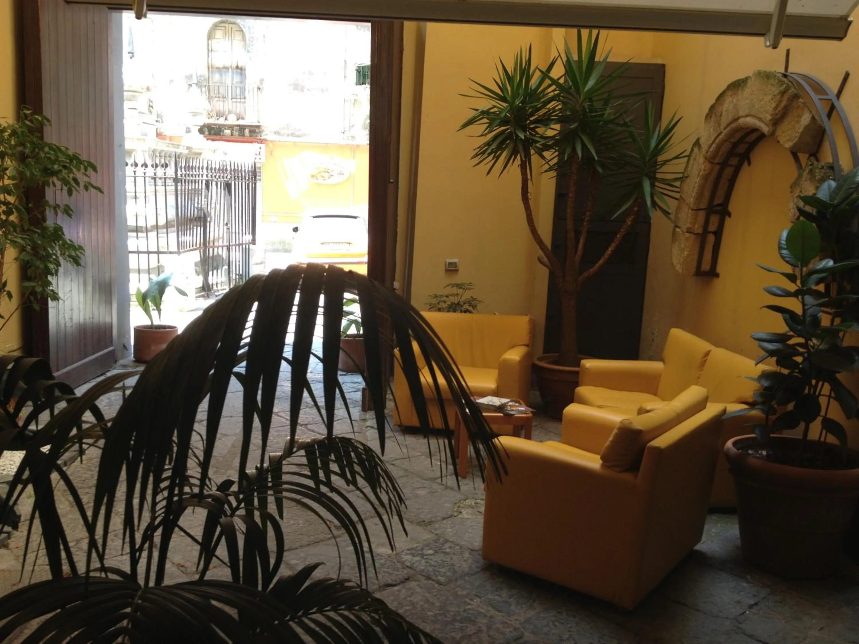 Lobby or reception in Caravaggio Hotel