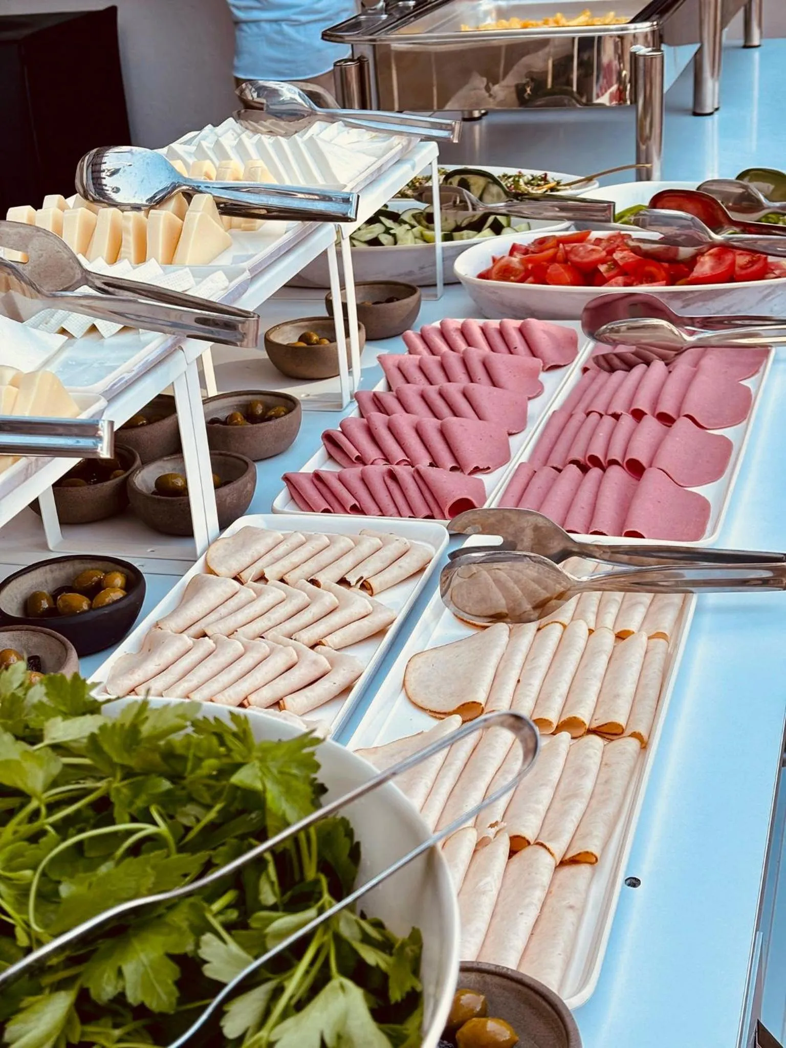 Breakfast in Kalia Beach Hotel Side Ex Kale Motel