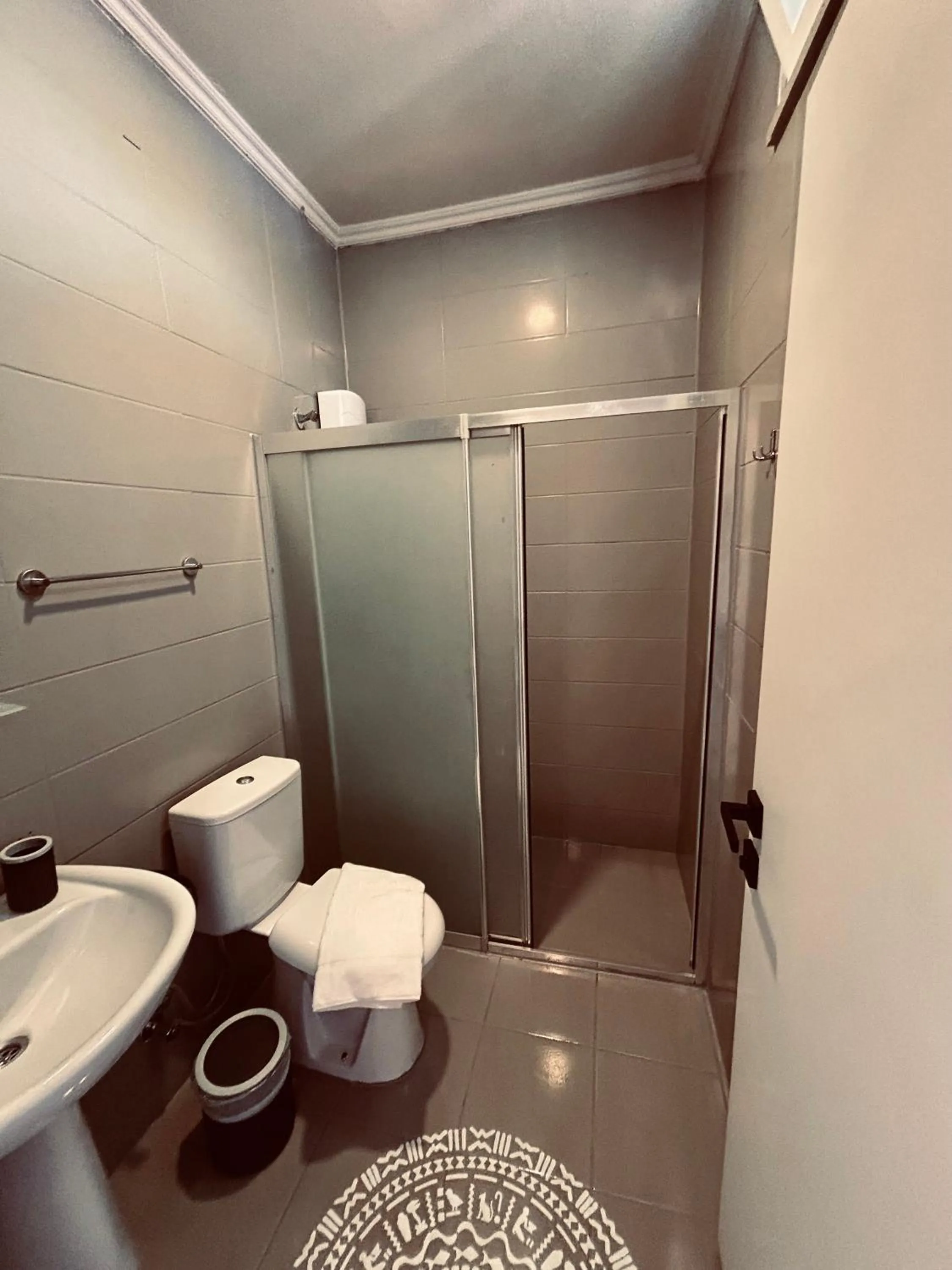 Bathroom in Kalia Beach Hotel Side Ex Kale Motel