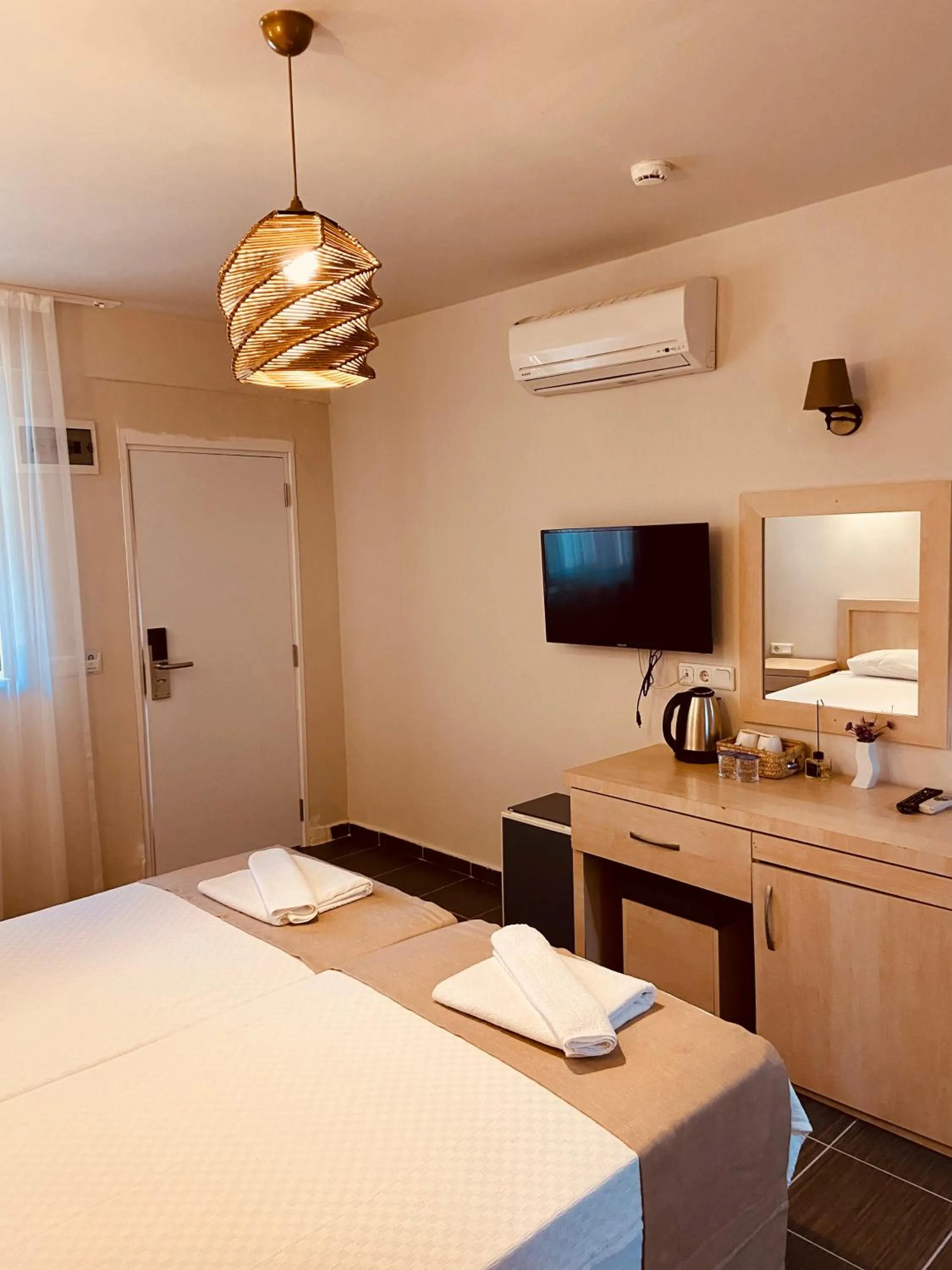 Bed in Kalia Beach Hotel Side Ex Kale Motel