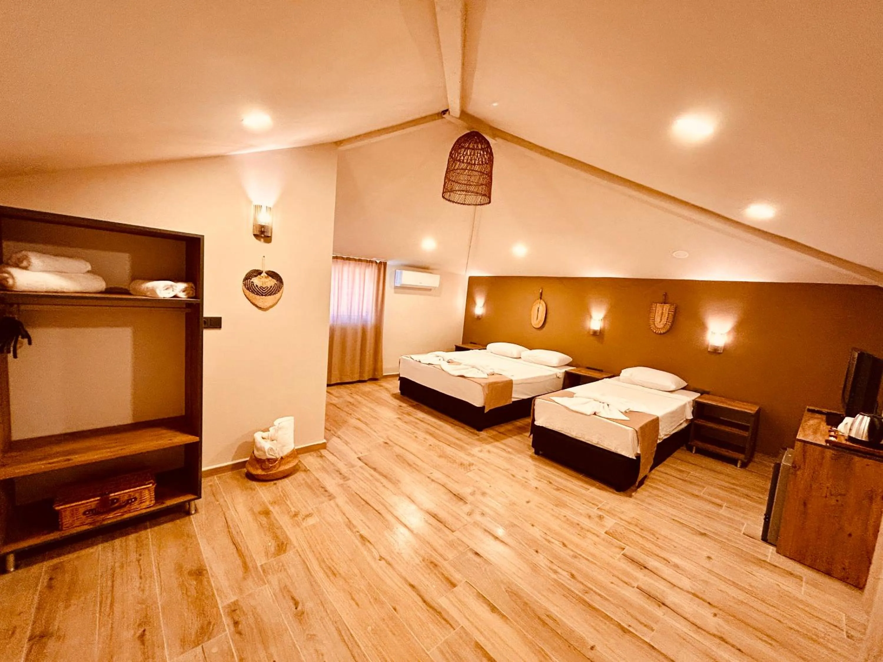 Bed in Kalia Beach Hotel Side Ex Kale Motel