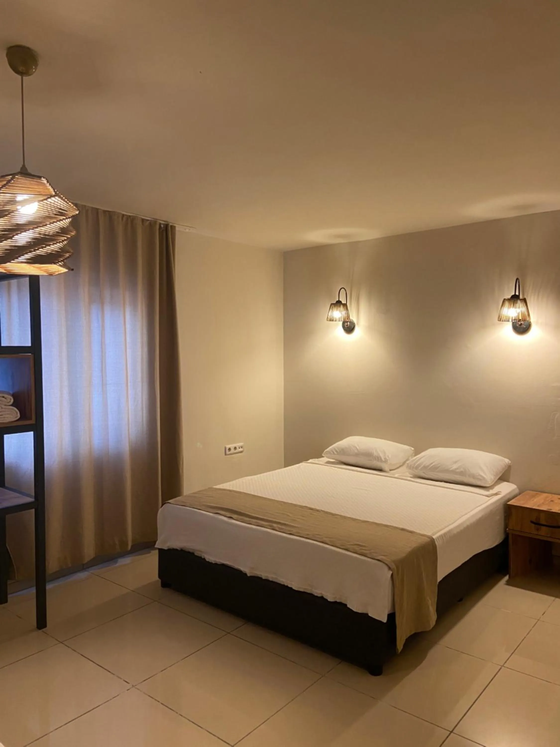 Bedroom, Bed in Kalia Beach Hotel Side Ex Kale Motel