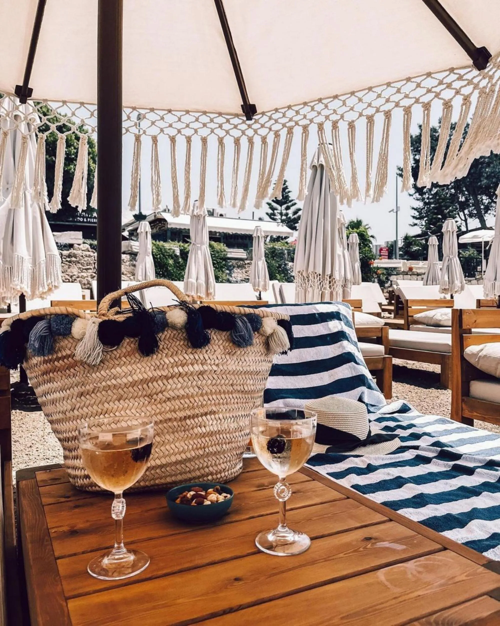 Patio in Kalia Beach Hotel Side Ex Kale Motel