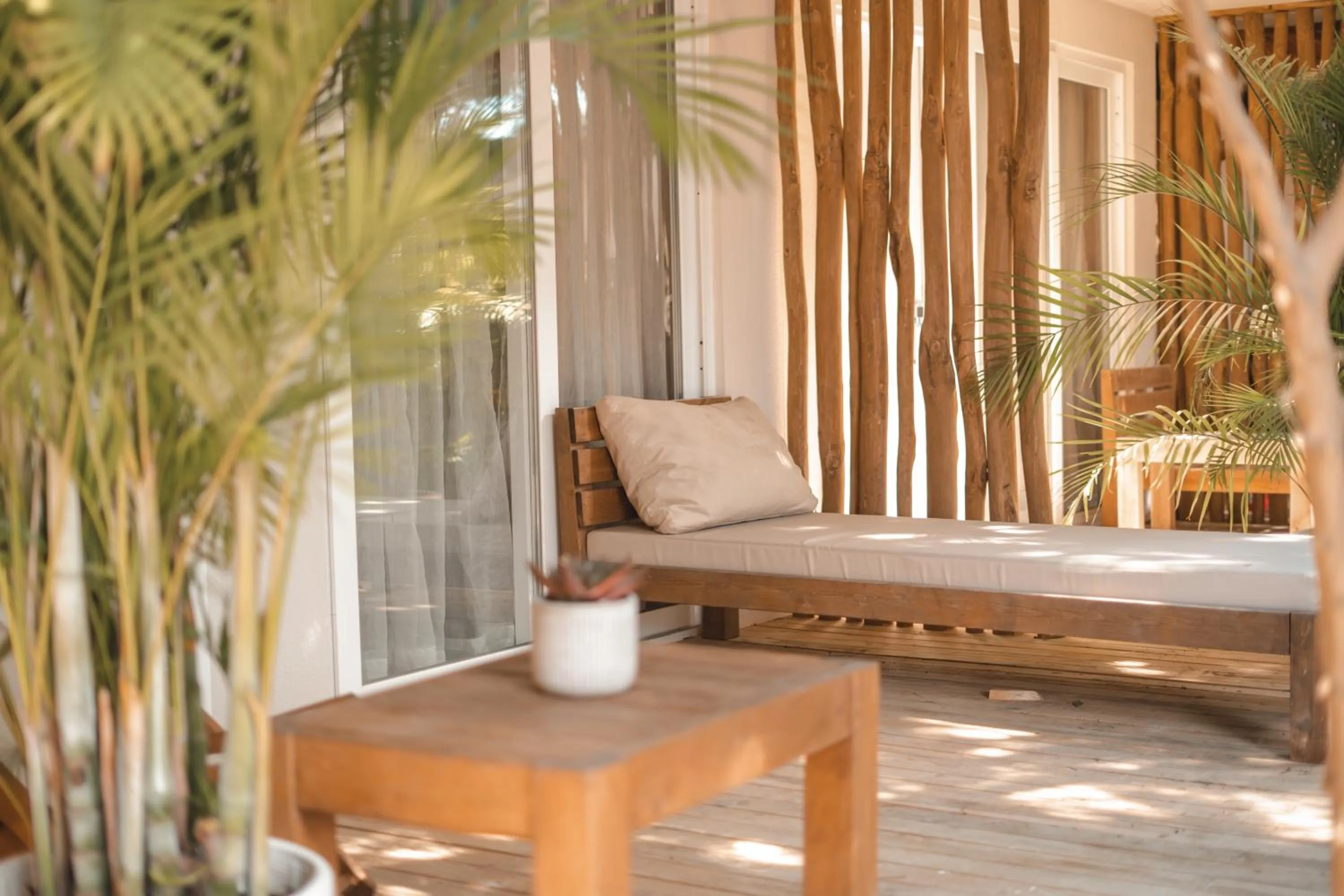 Patio in Kalia Beach Hotel Side Ex Kale Motel