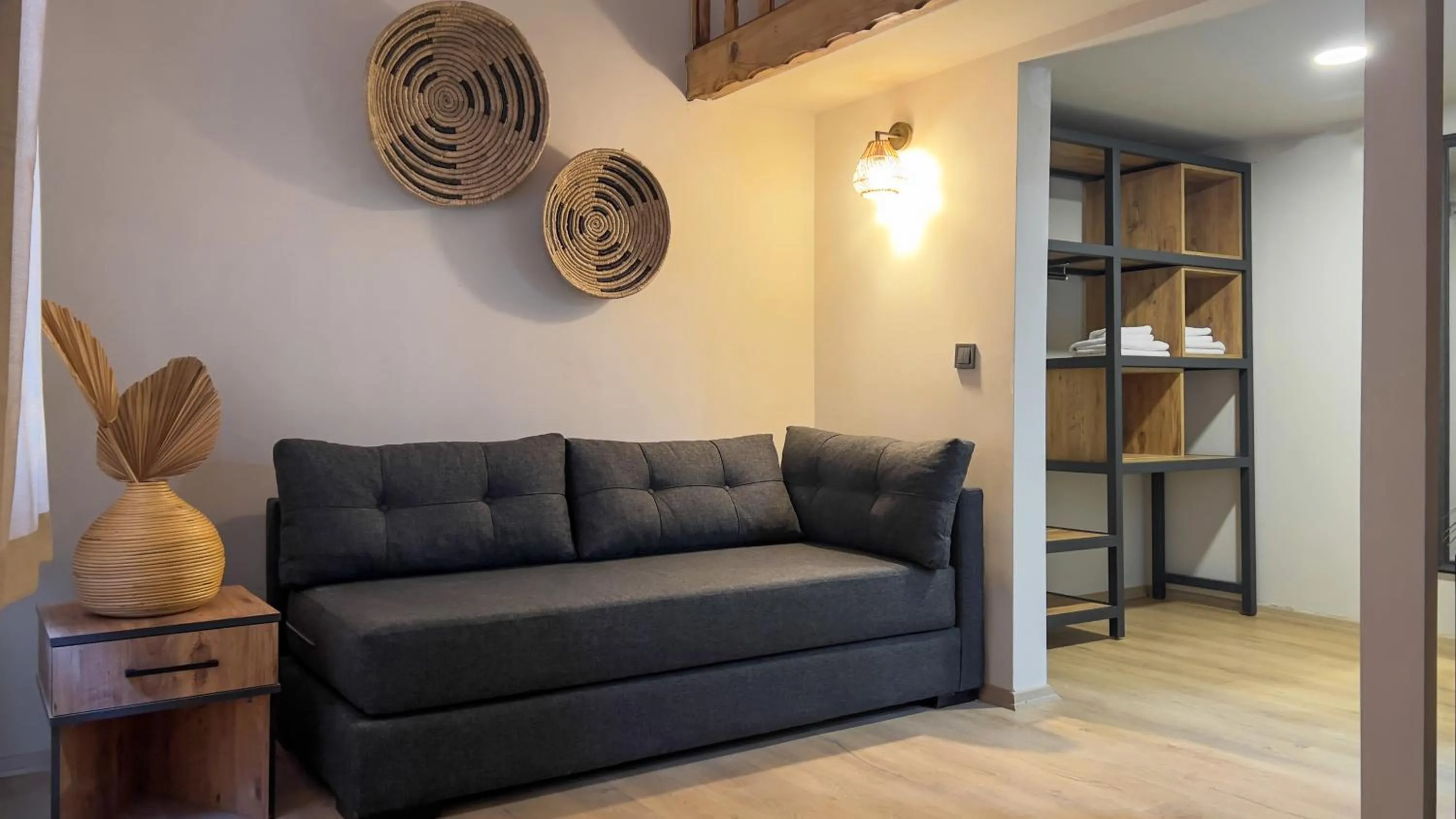 Seating area in Kalia Beach Hotel Side Ex Kale Motel