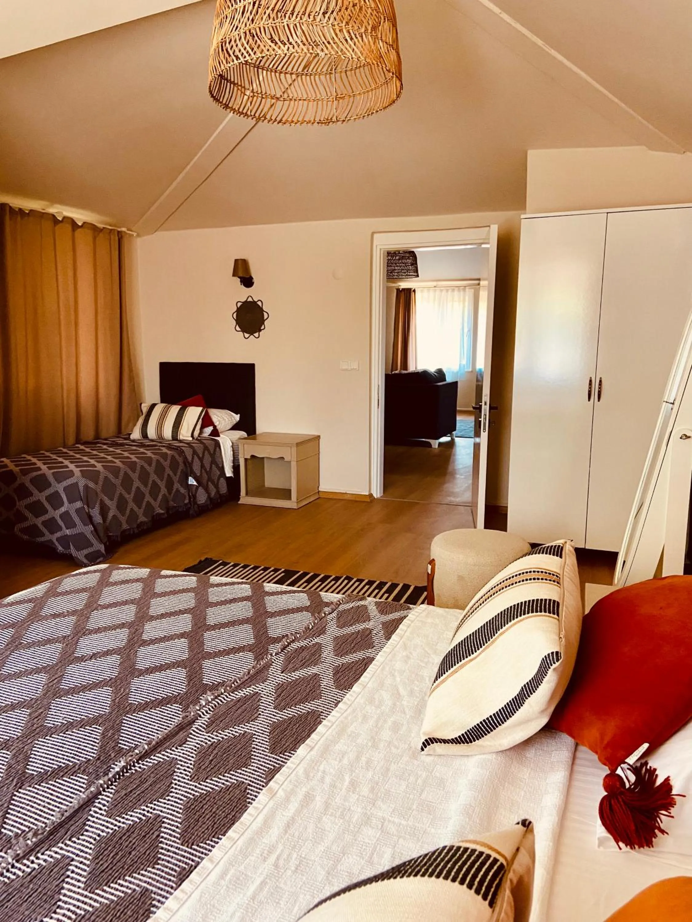 Bed in Kalia Beach Hotel Side Ex Kale Motel