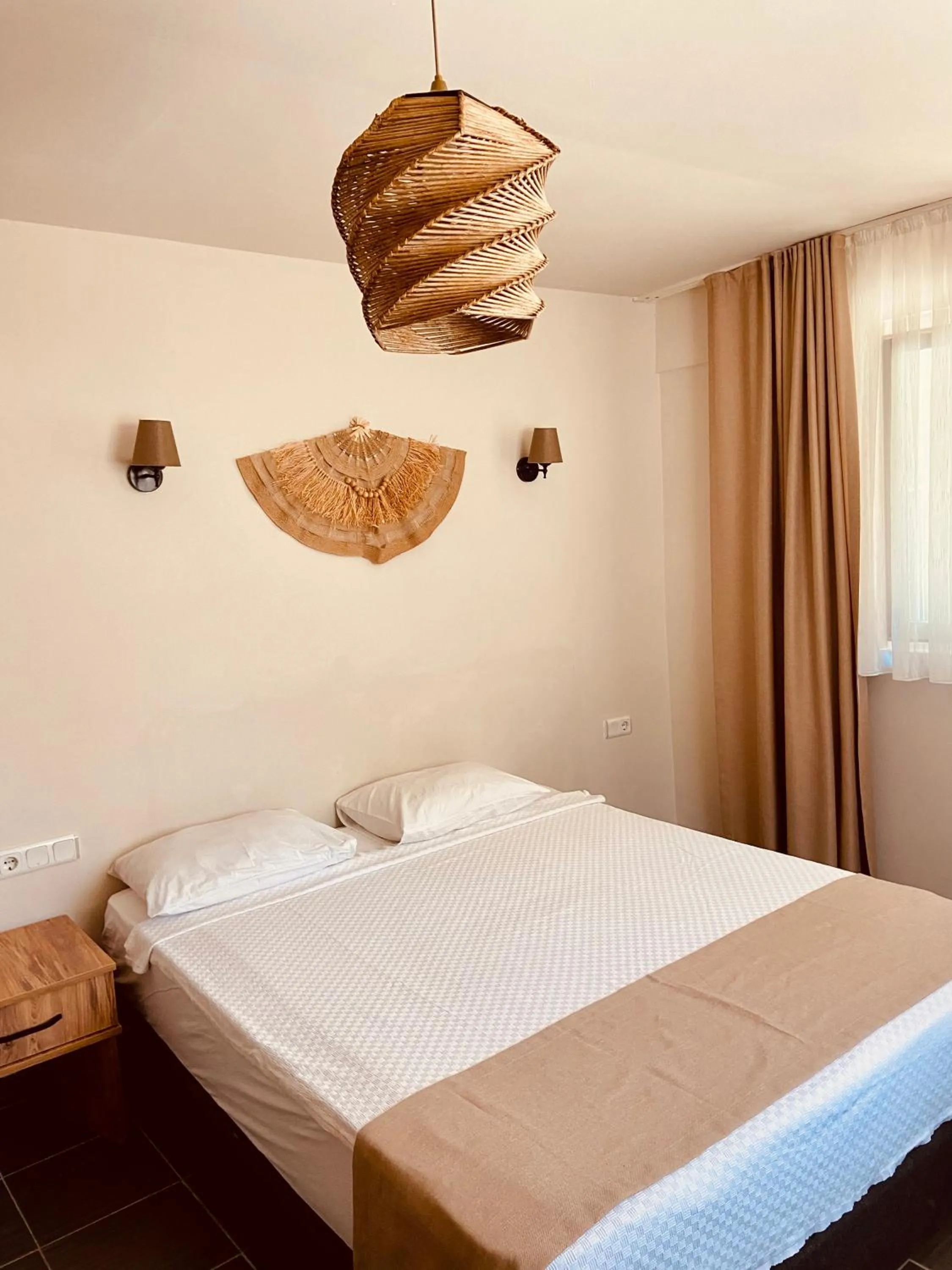 Bed in Kalia Beach Hotel Side Ex Kale Motel