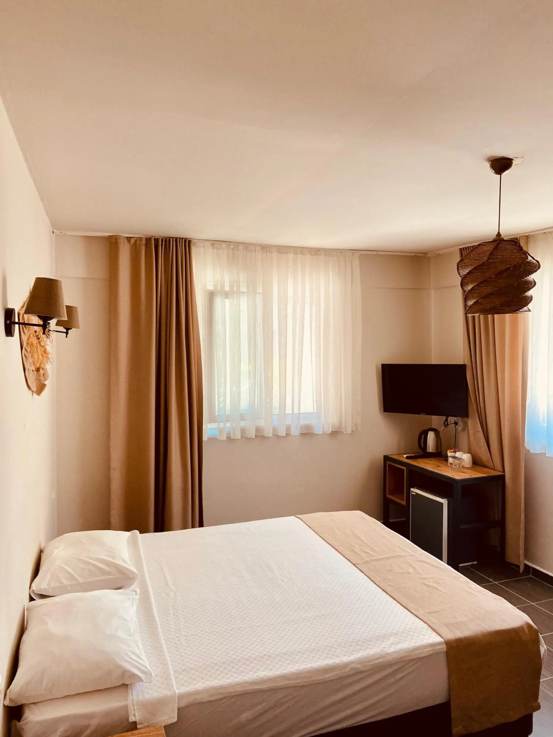 Bed in Kalia Beach Hotel Side Ex Kale Motel