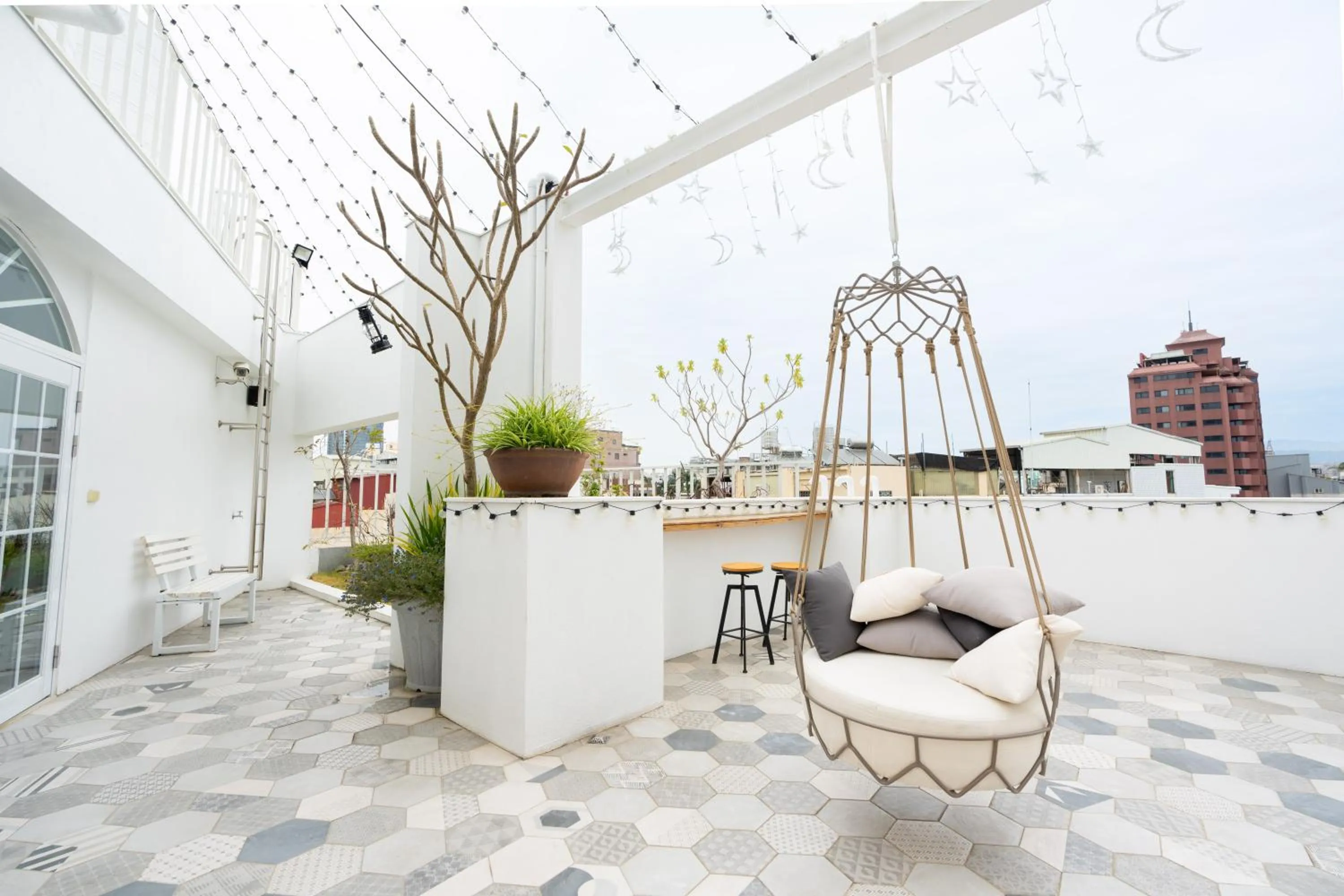 Patio in The Way Inn