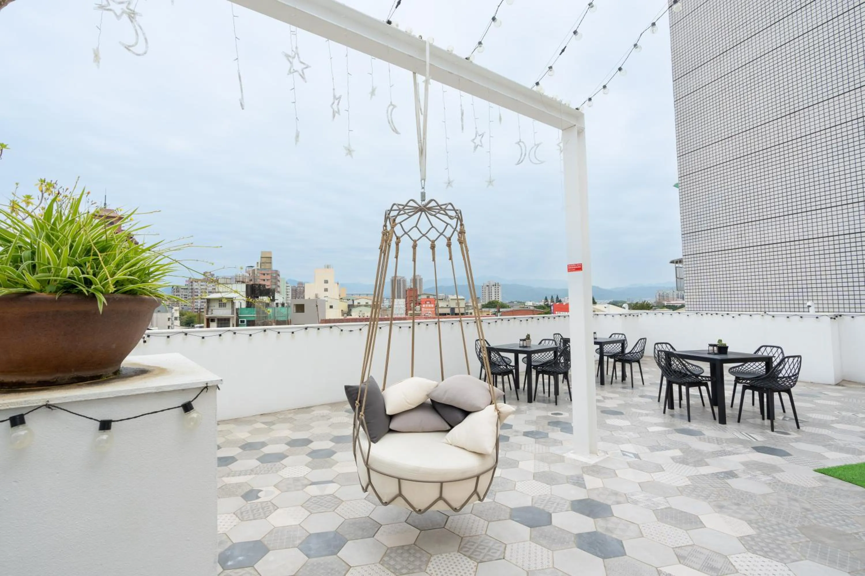 Patio in The Way Inn